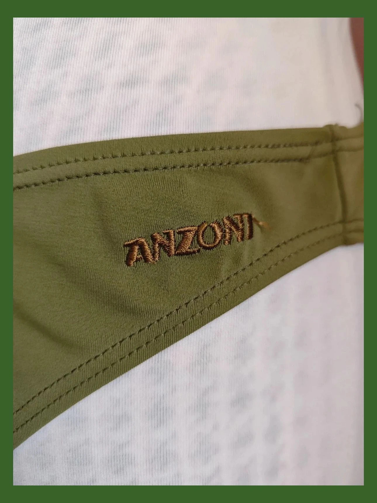 🌺 Bonito biquini verde con aros – Anzoni – taille XL / 42 / 14 4