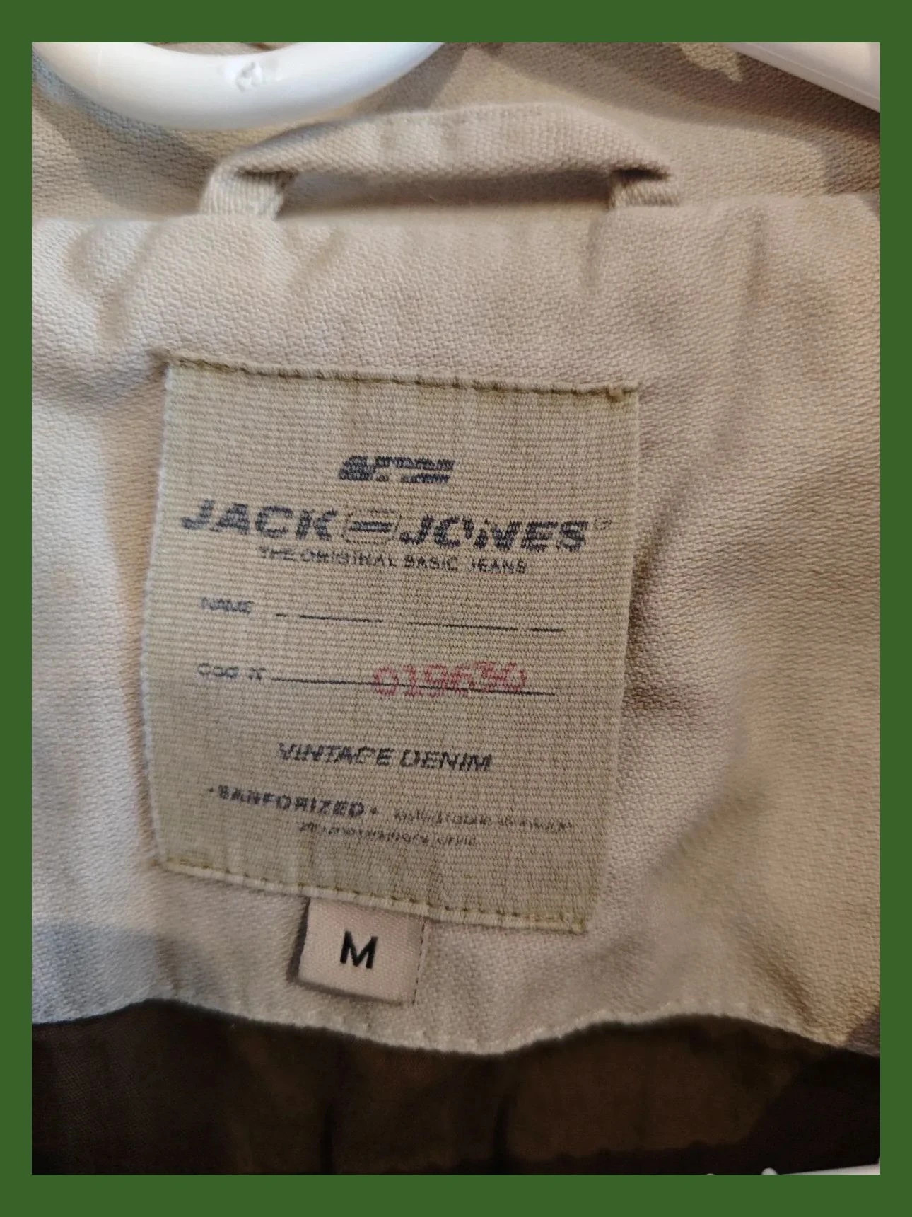 🌺 Chaqueta denim de algodón gris claro de Jack&Jones – Jack & Jones – taille M 3