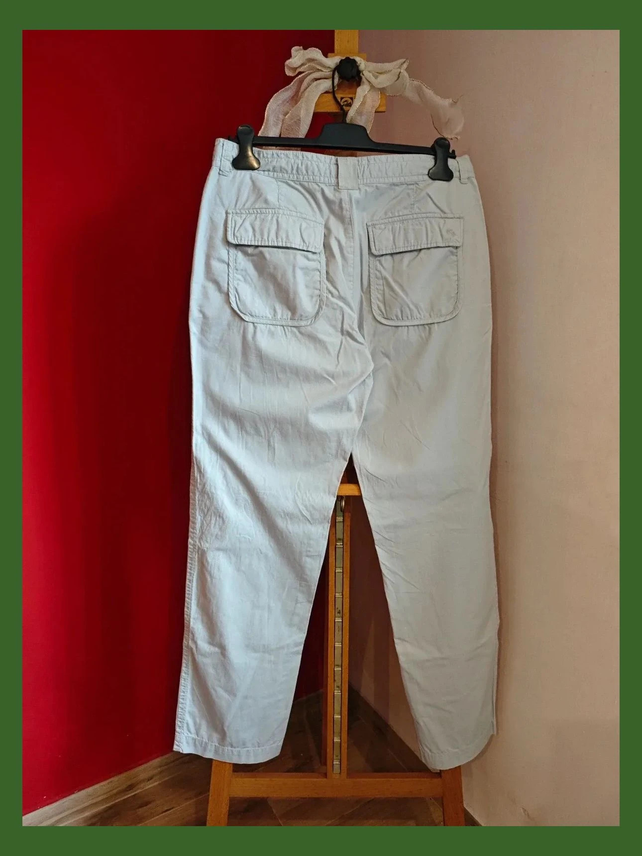 🌺 Pantalón masculino gris claro de algodón, de Sfera – Sfera – taille W32 | FR 42 3