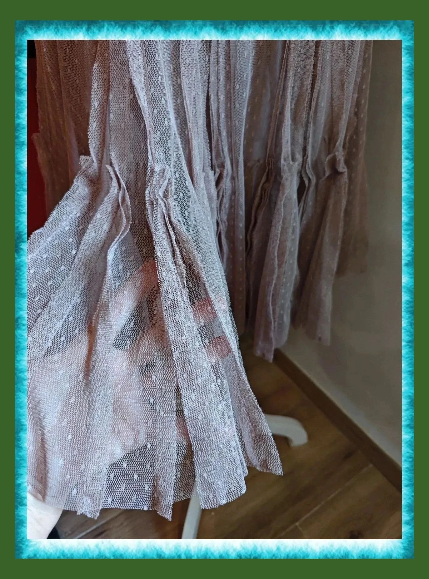 🌺 Espectacular falda de gasa rosa nude de algodón y seda, de Bimba y Lola, colección vintage – Bimba Y Lola – taille M / 38 / 10 5