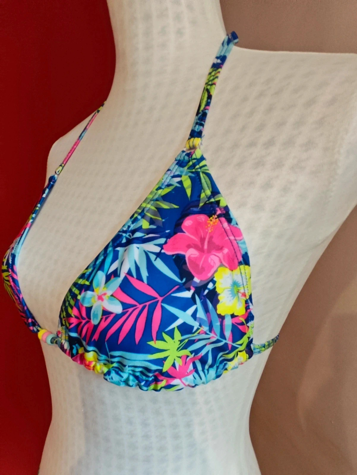 🌺 Chulísimo bikini estampado tropical – Y.F.K. – taille 14 ans / 164 cm 3