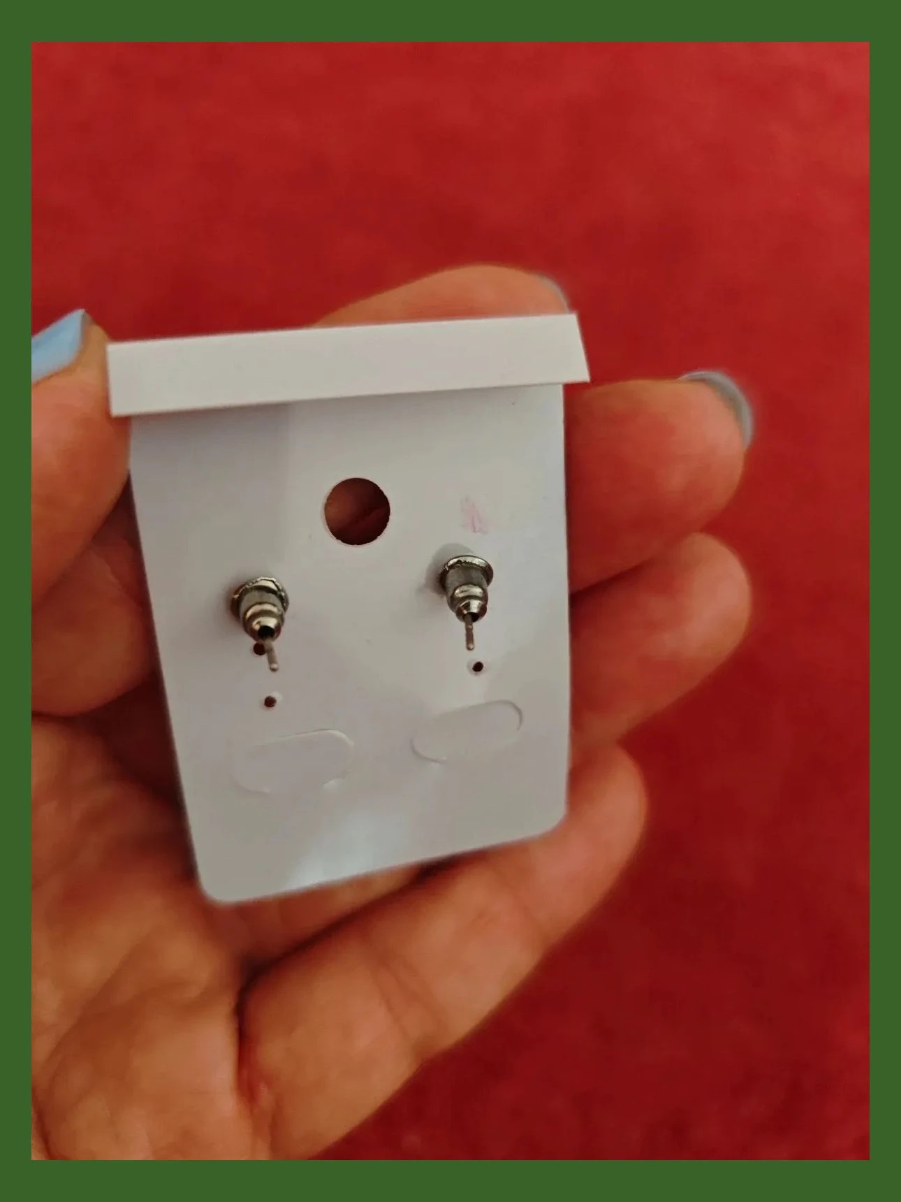 🌺Bonitos pendientes con figura de niña plateada con perla plana – Fashion Jewelry 5
