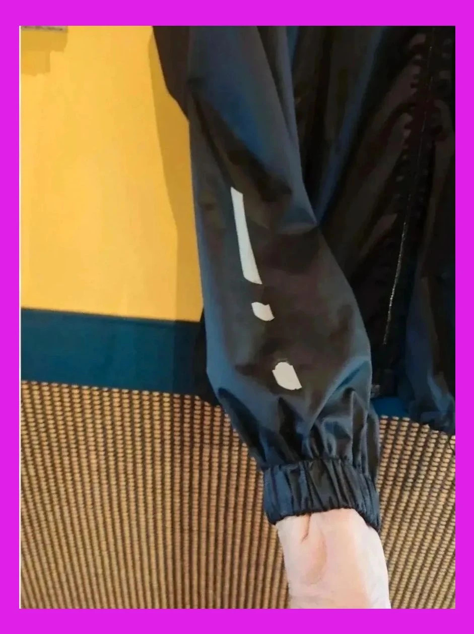 🌺 Chubasquero negro con cremallera – Rockrider – taille XL 4