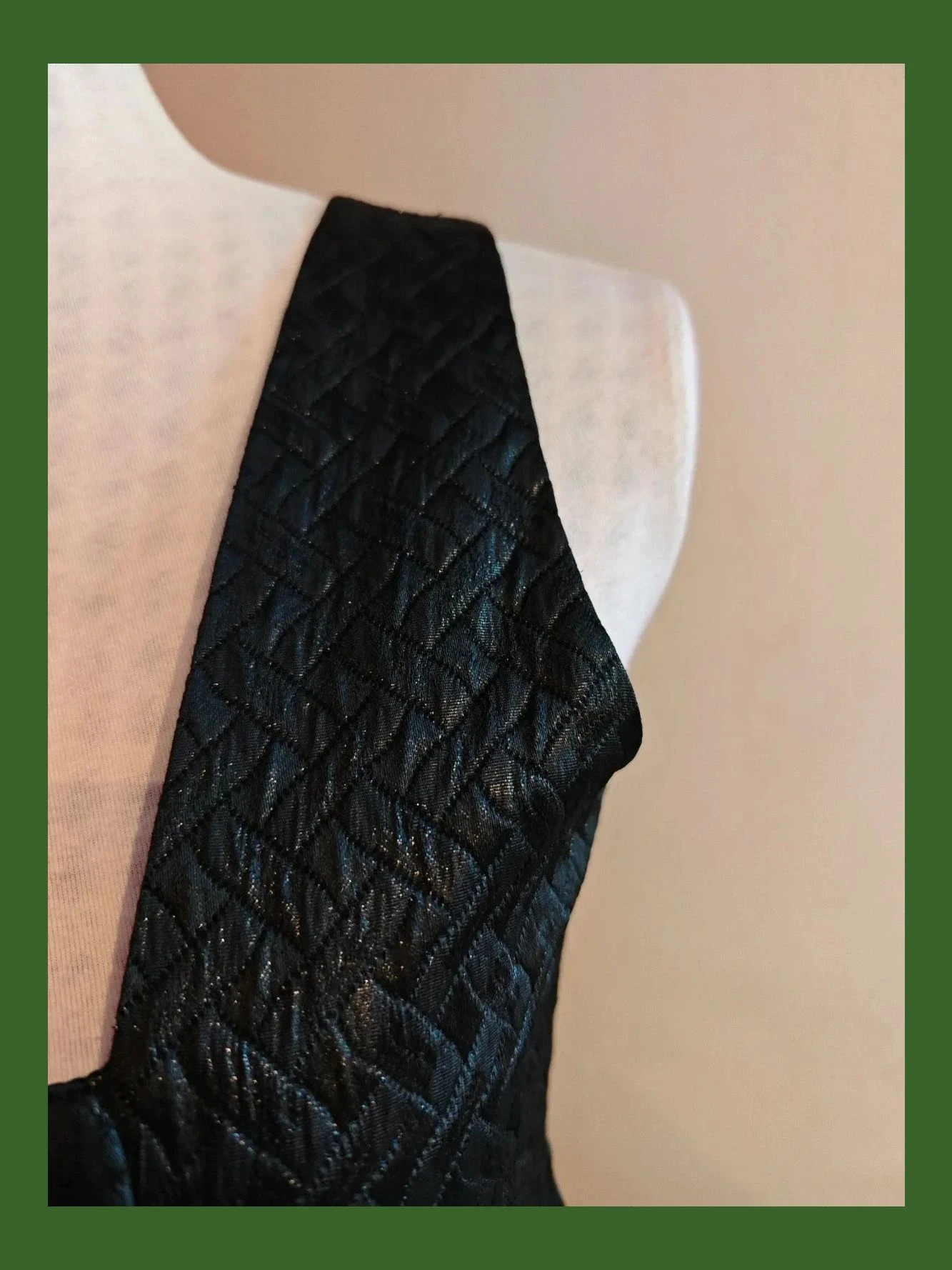 🌺Vestido negro con brillos y relieves y botones en cintura, talla M – Studio Classics – taille M / 38 / 10 5