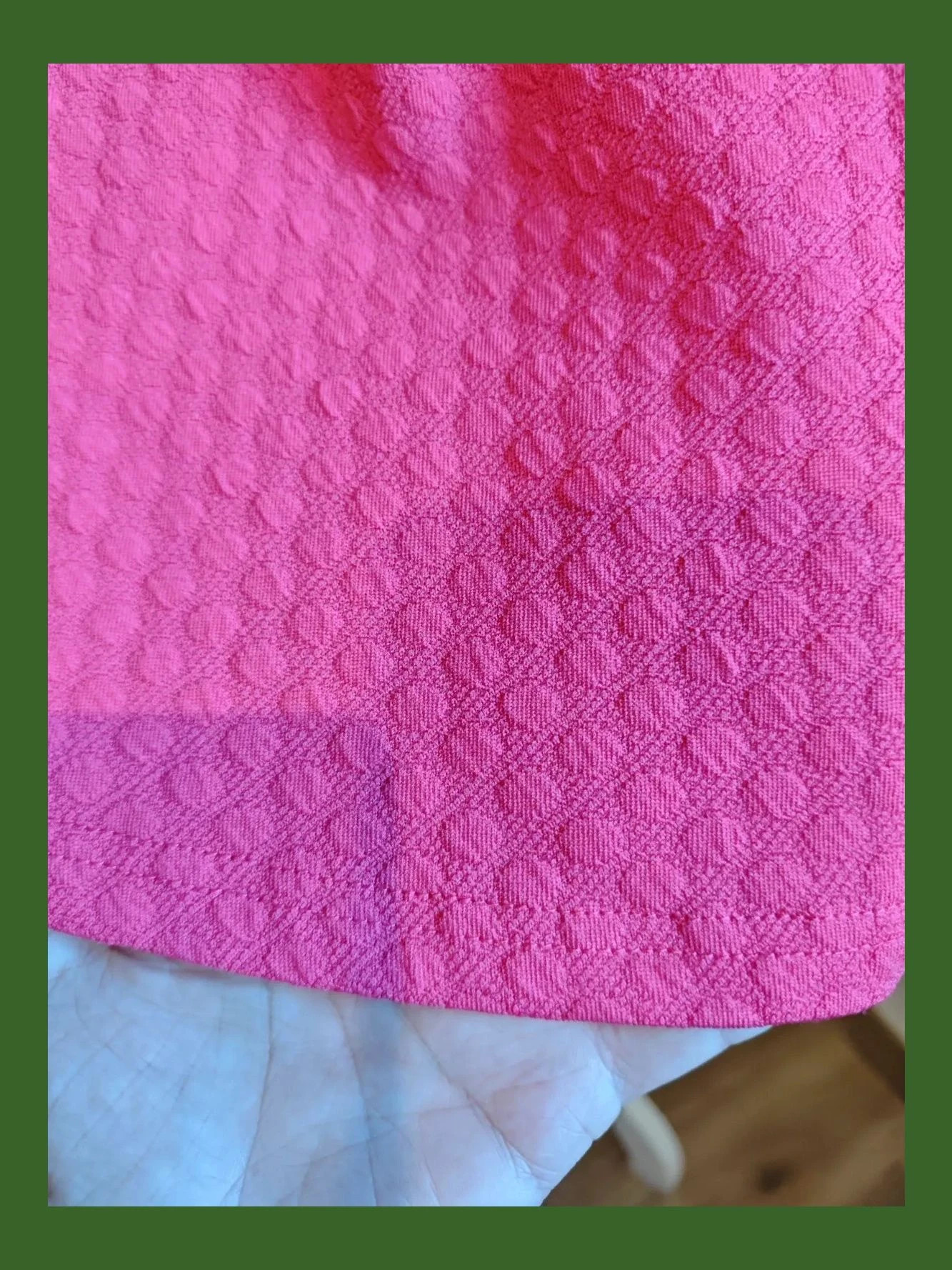 🌺Vestido color fucsia, con vuelo en la falda – YD – taille S / 36 / 8 5
