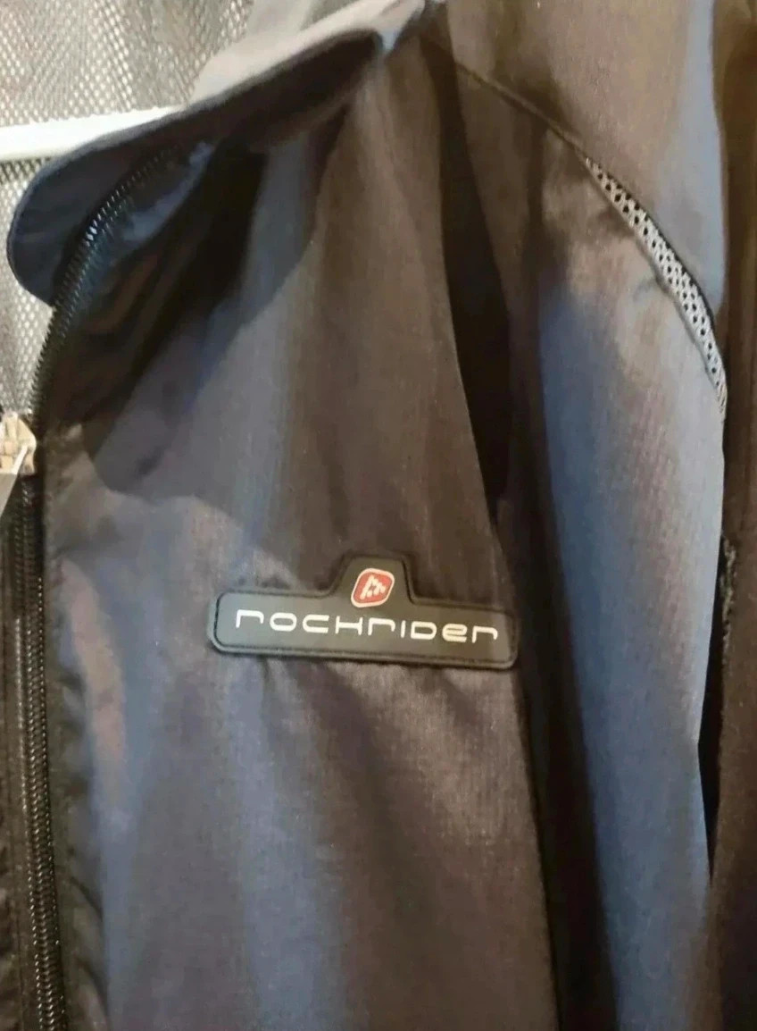 🌺 Chubasquero negro con cremallera – Rockrider – taille XL 3