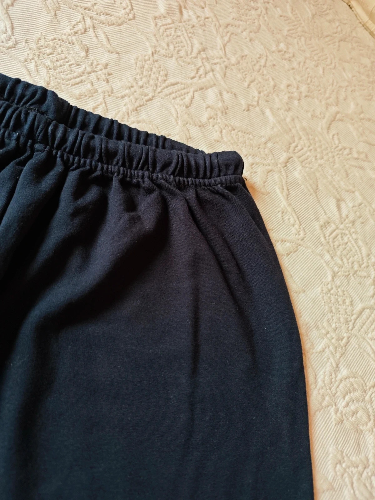 🌺 Cómodo leggins azul marino de algodón 50% – taille M / 38 / 10 3