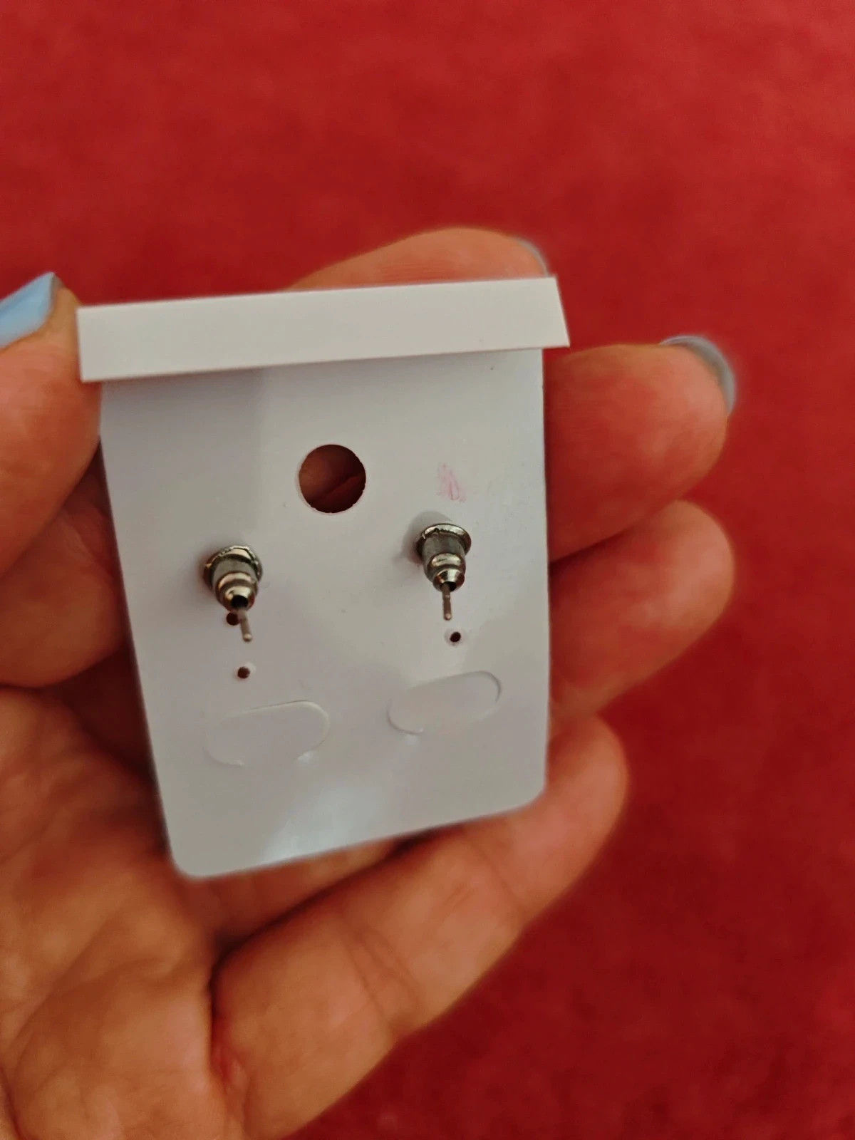 🌺Pendientes con figura de niña plateada con perla plana – Fashion Jewelry 5