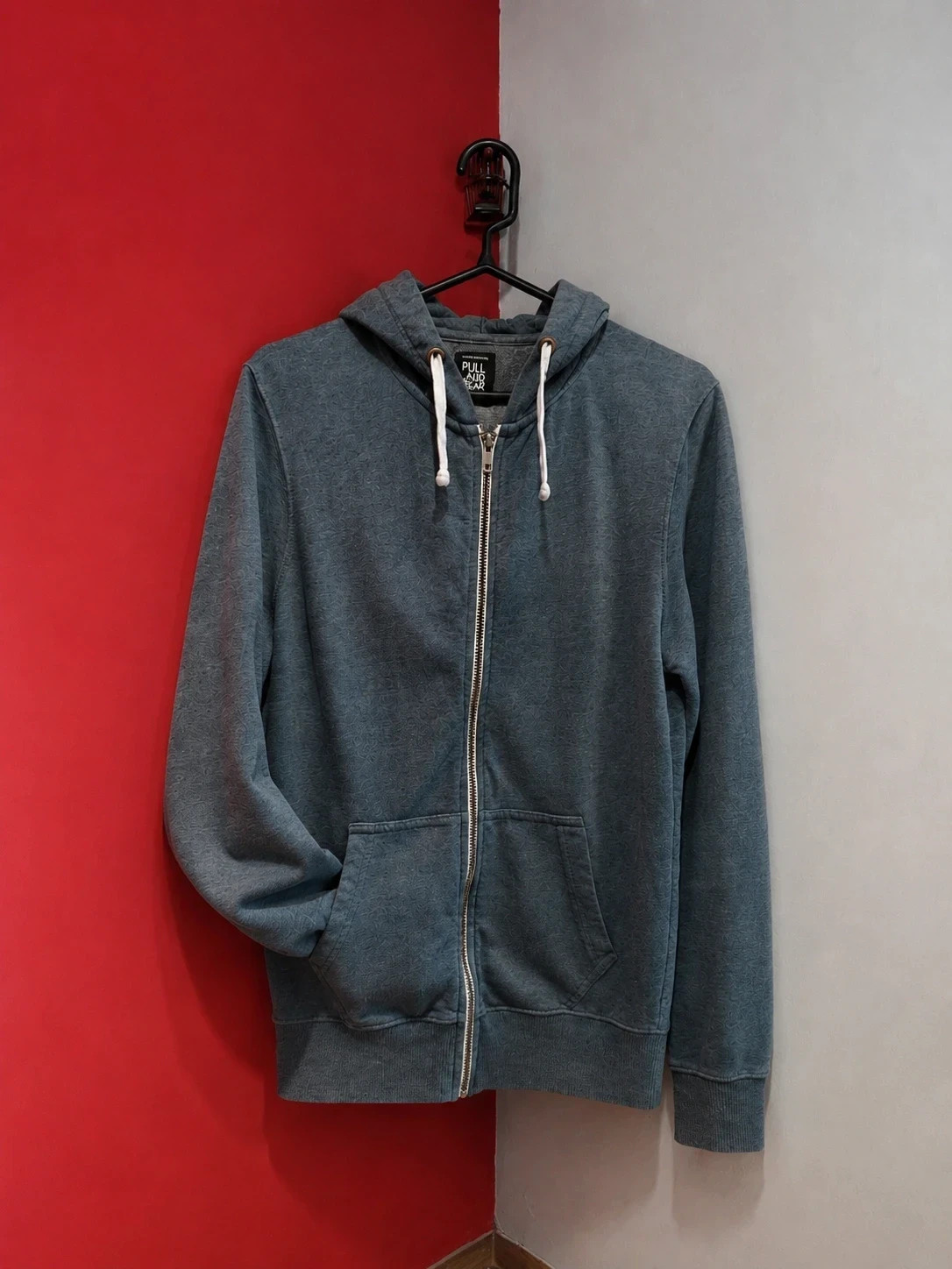 🌺Cómoda sudadera abierta con cremallera y capucha, 50% algodón