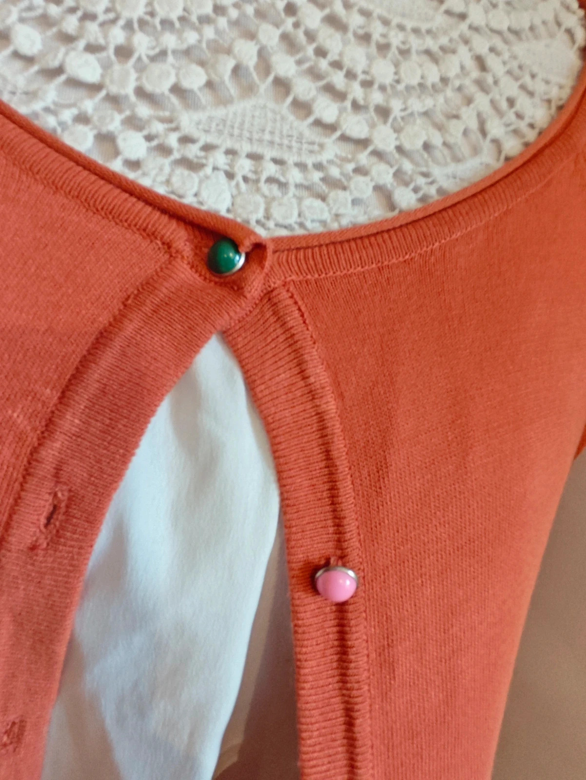 🌺Chaqueta de punto tono caldera ideal para entretiempo – Tripode – taille L / 40 / 12 3