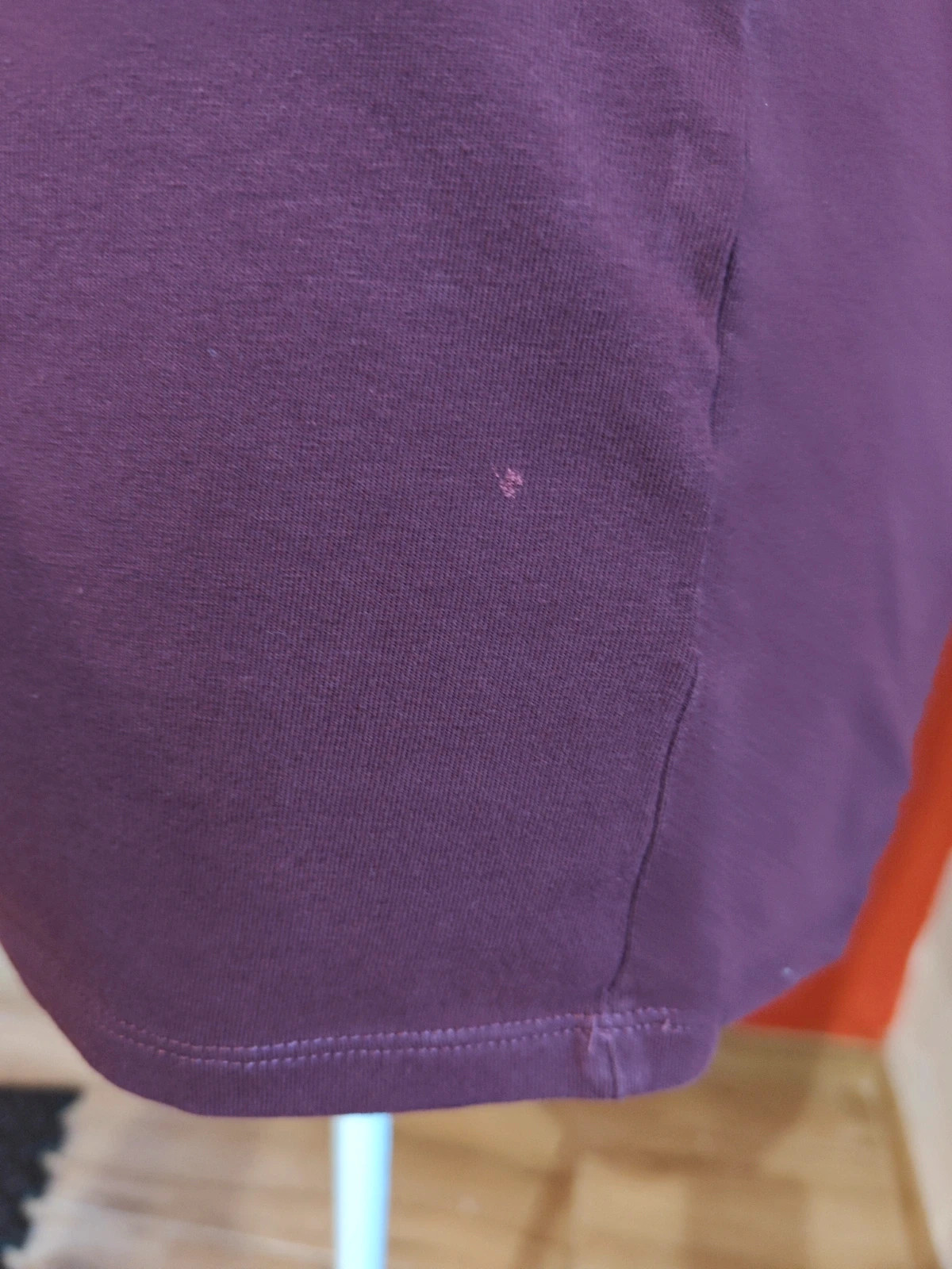 🌺Camiseta morada con frente estampado y hombros al aire – Emoi by Emonite – taille XL / 42 / 14 4