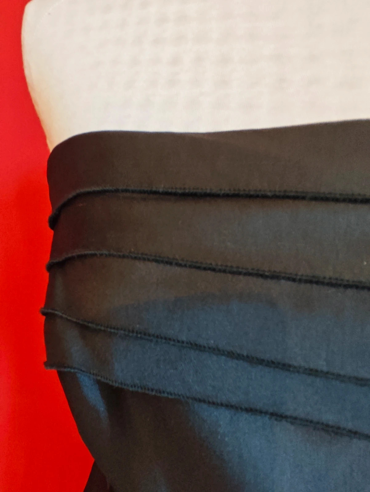 🌺 Impecable vestido negro escote palabra de honor para eventos – OKY-COKY – taille L / 40 / 12 5