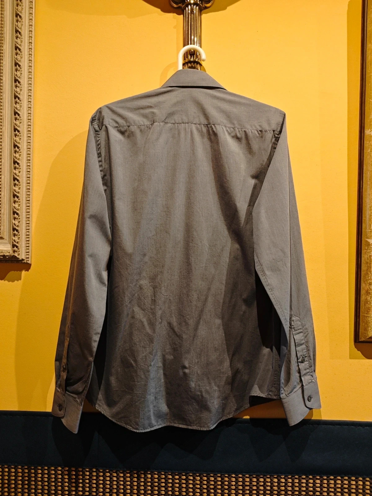 🌺Camisa de algodón gris para hombre de Dustin – Dustin – taille L 3