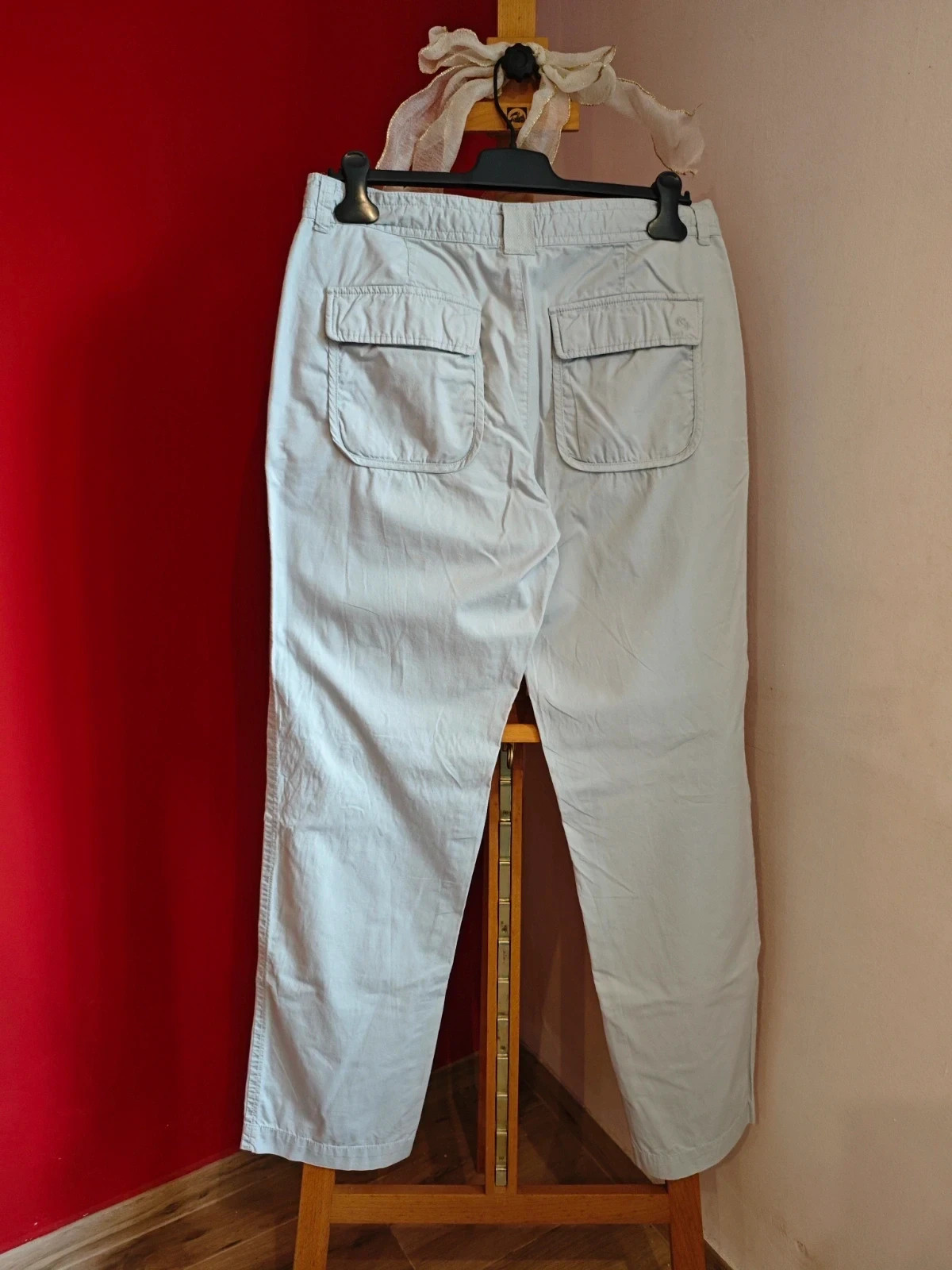 🌺 Pantalón gris claro de algodón, de Sfera – Sfera – taille XL 4