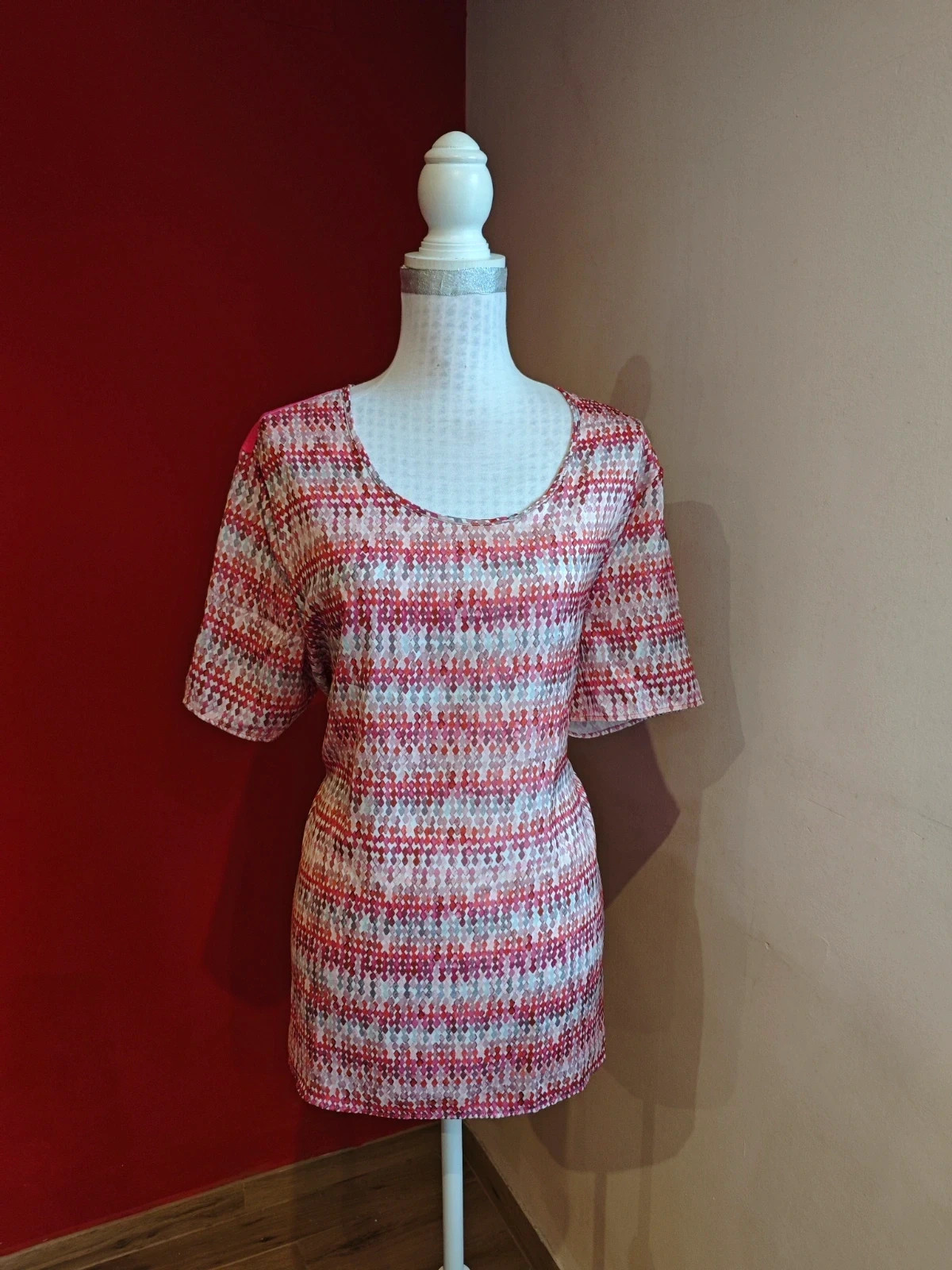 🌺Camiseta de algodón y modal, de Gerry Weber – Gerry Weber – taille 5XL / 50 / 22 2