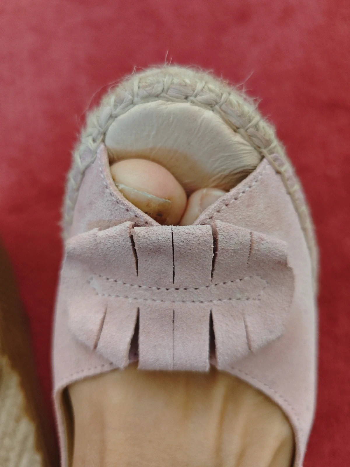 🌺Bonitas cuñas de piel rosa sin estrenar – Made In Spain – taille 37 4