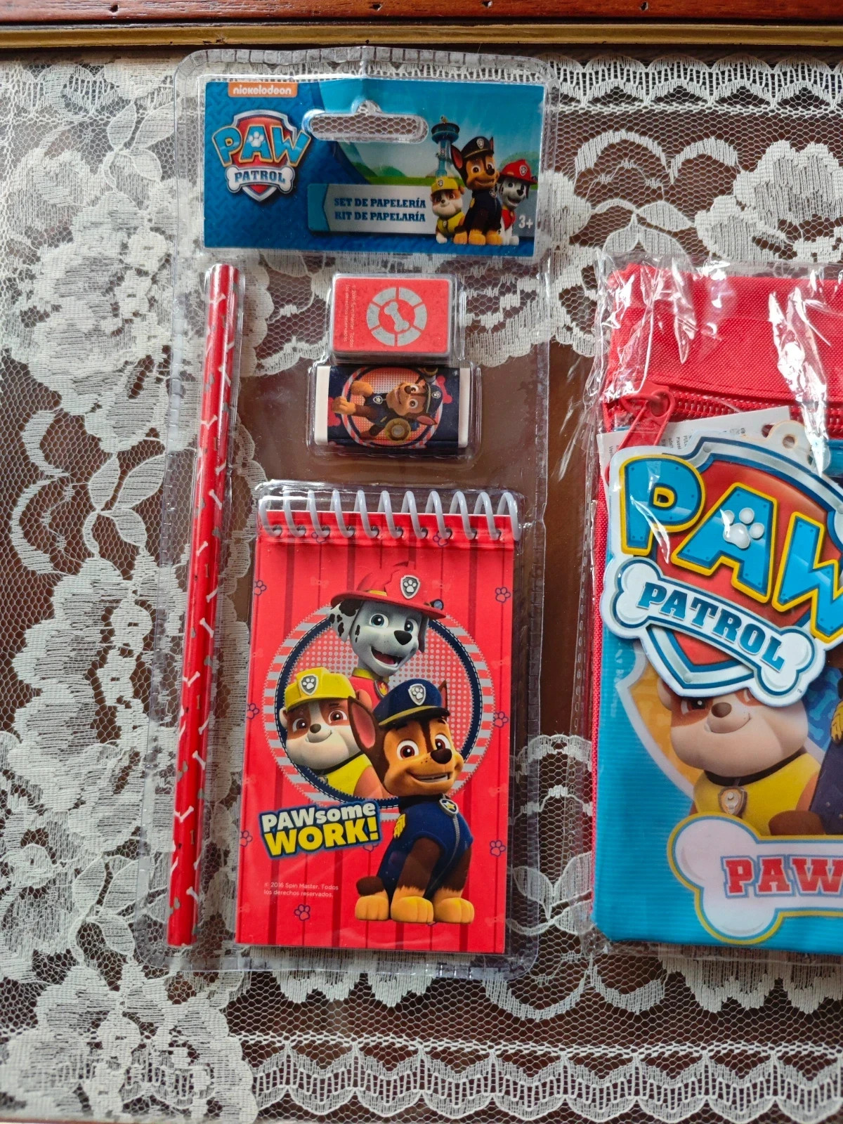🌺Set divertido para el cole con varios utensilios 2