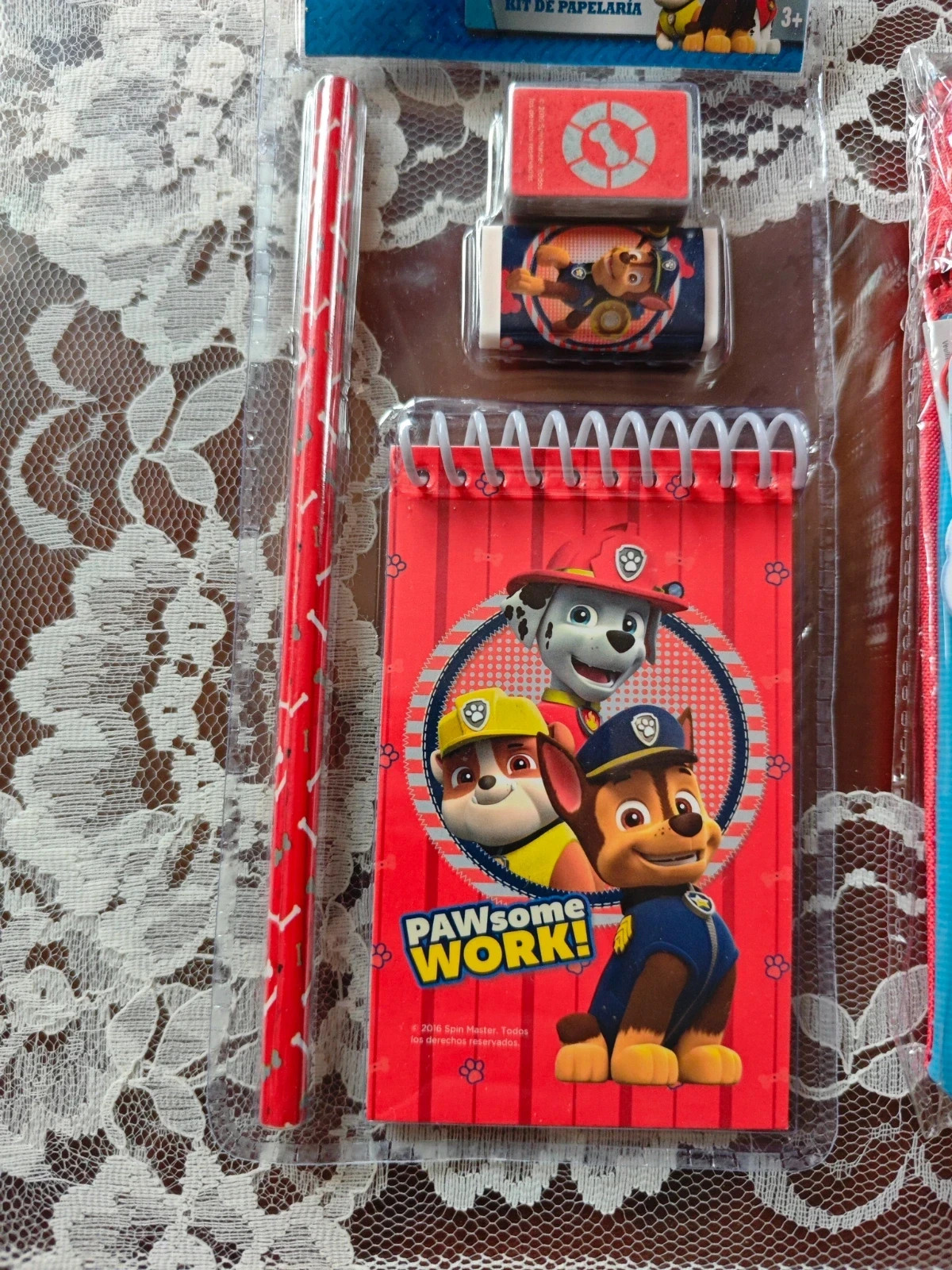 🌺Set divertido para el cole con varios utensilios 4