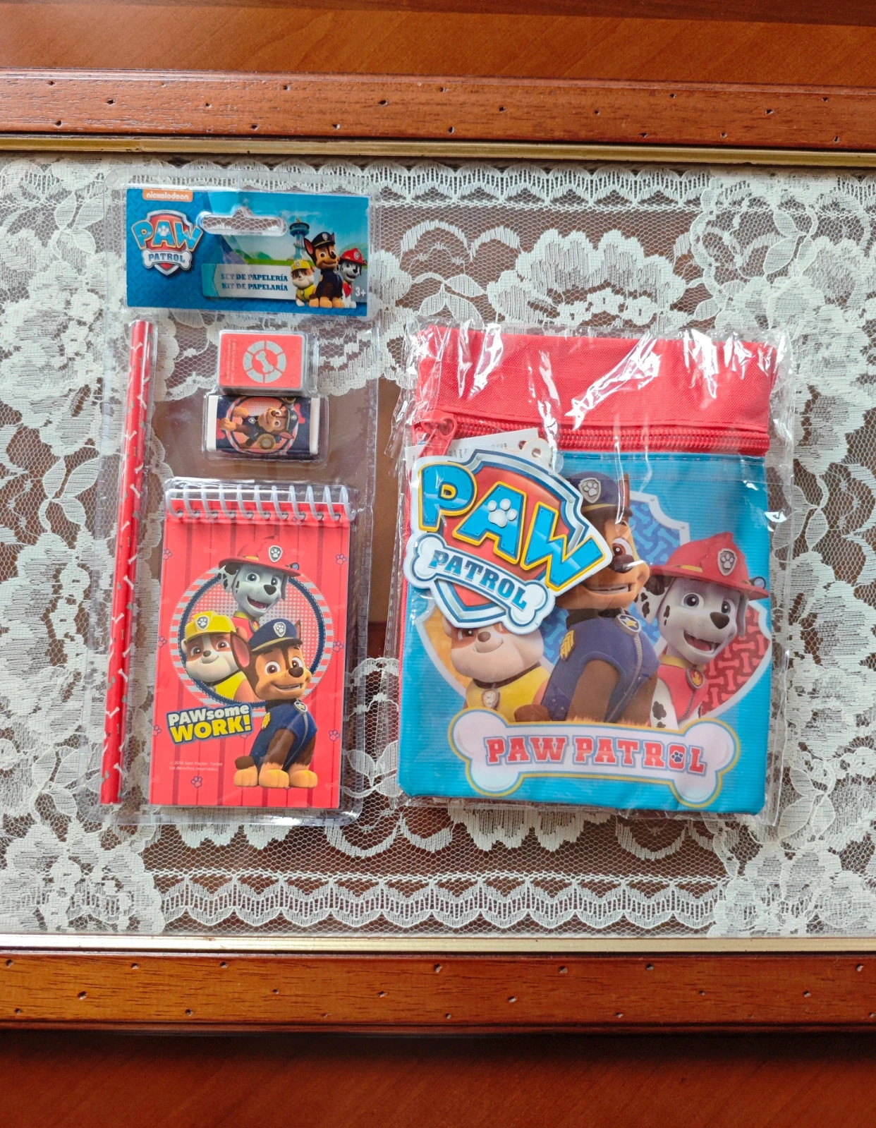 🌺Set divertido para el cole con varios utensilios