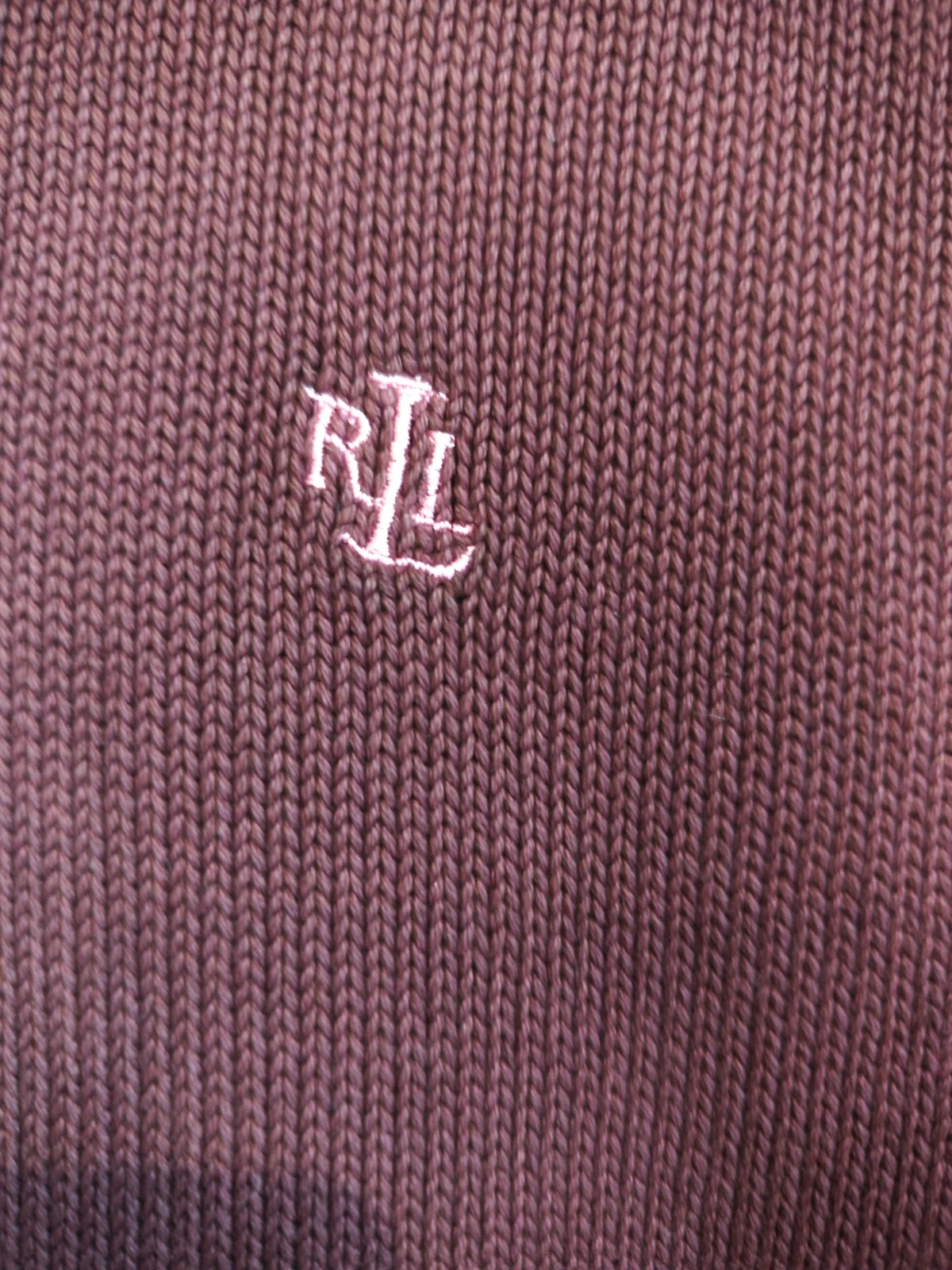 🌺 Jersey morado de algodón, de Ralph Lauren – Ralph Lauren – taille XXL 2