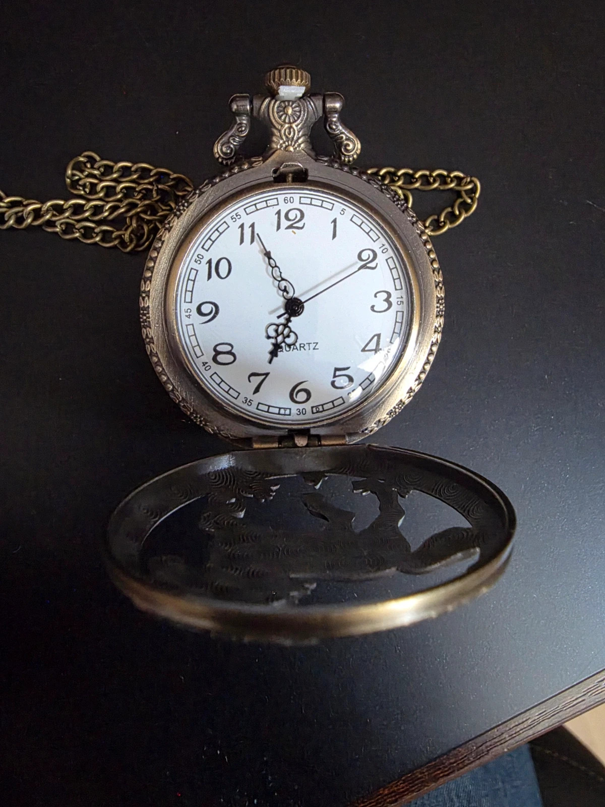 Montre à Gousset Collier Style Rétro Motif Cheval au Galop – Accessories – taille Jusqu'à 30 mm 3