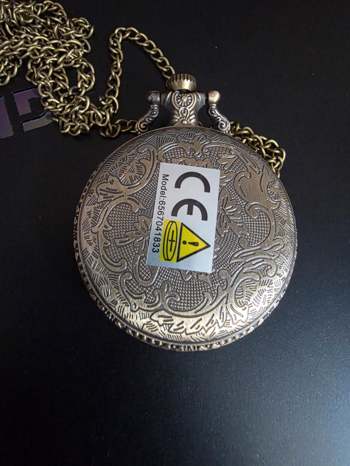 Montre à Gousset Collier Style Rétro Motif Cheval au Galop – Accessories – taille Jusqu'à 30 mm 2