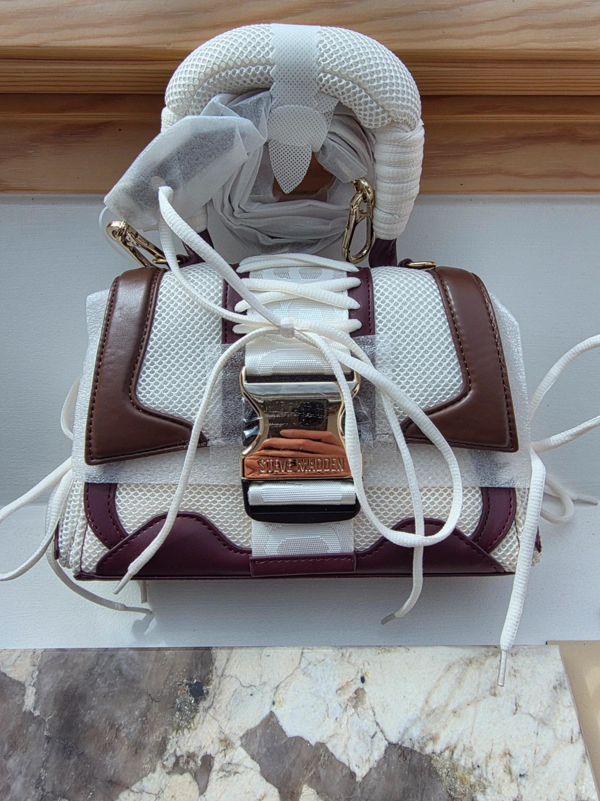 Sac à Main Bandoulière Steve Madden Style Sneaker – Steve Madden 4
