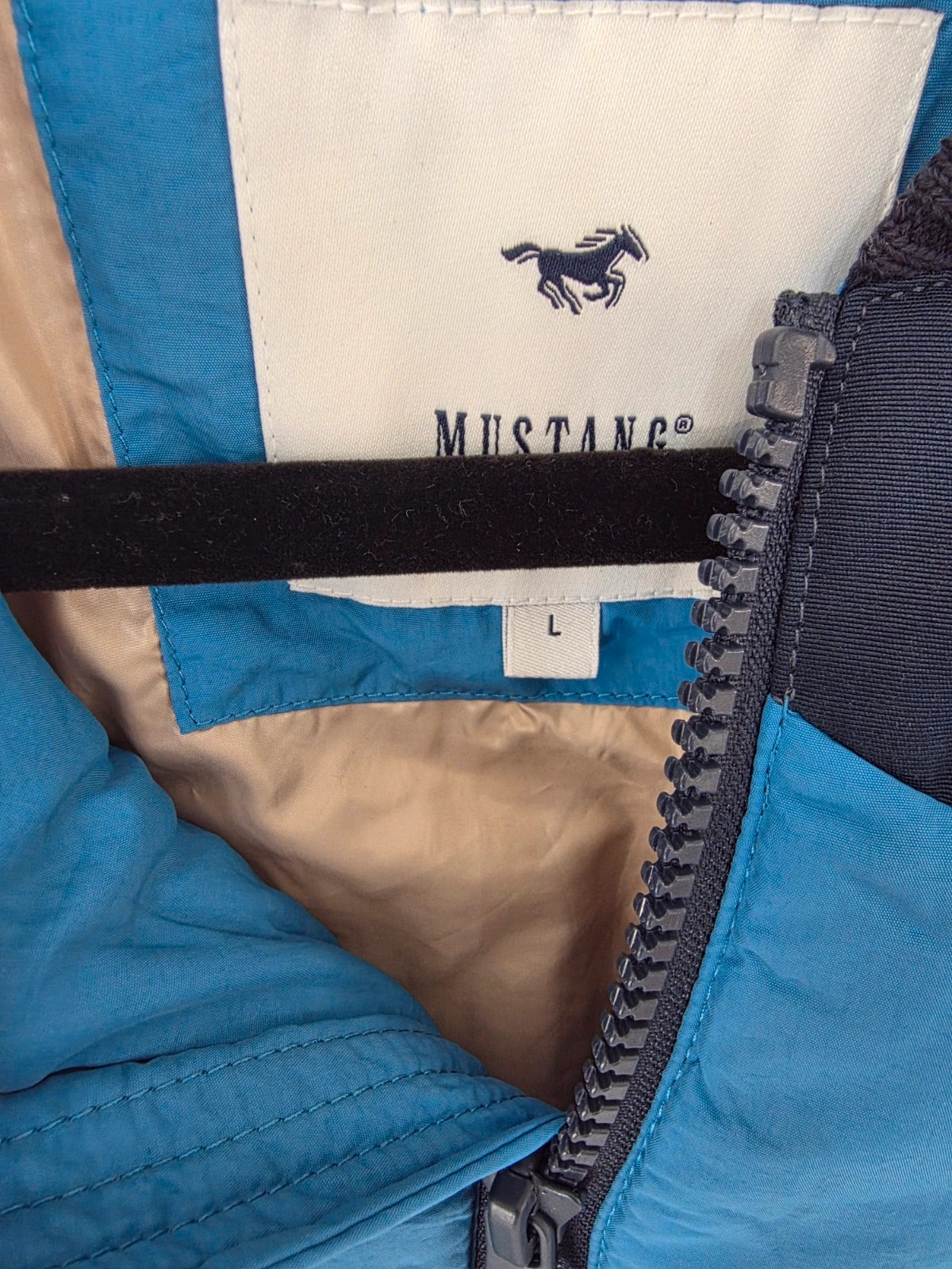 Doudoune sans Manches Homme Mustang Tricolore & Effet Moumoute Taille L Neuve avec étiquette – Mustang – taille L 2
