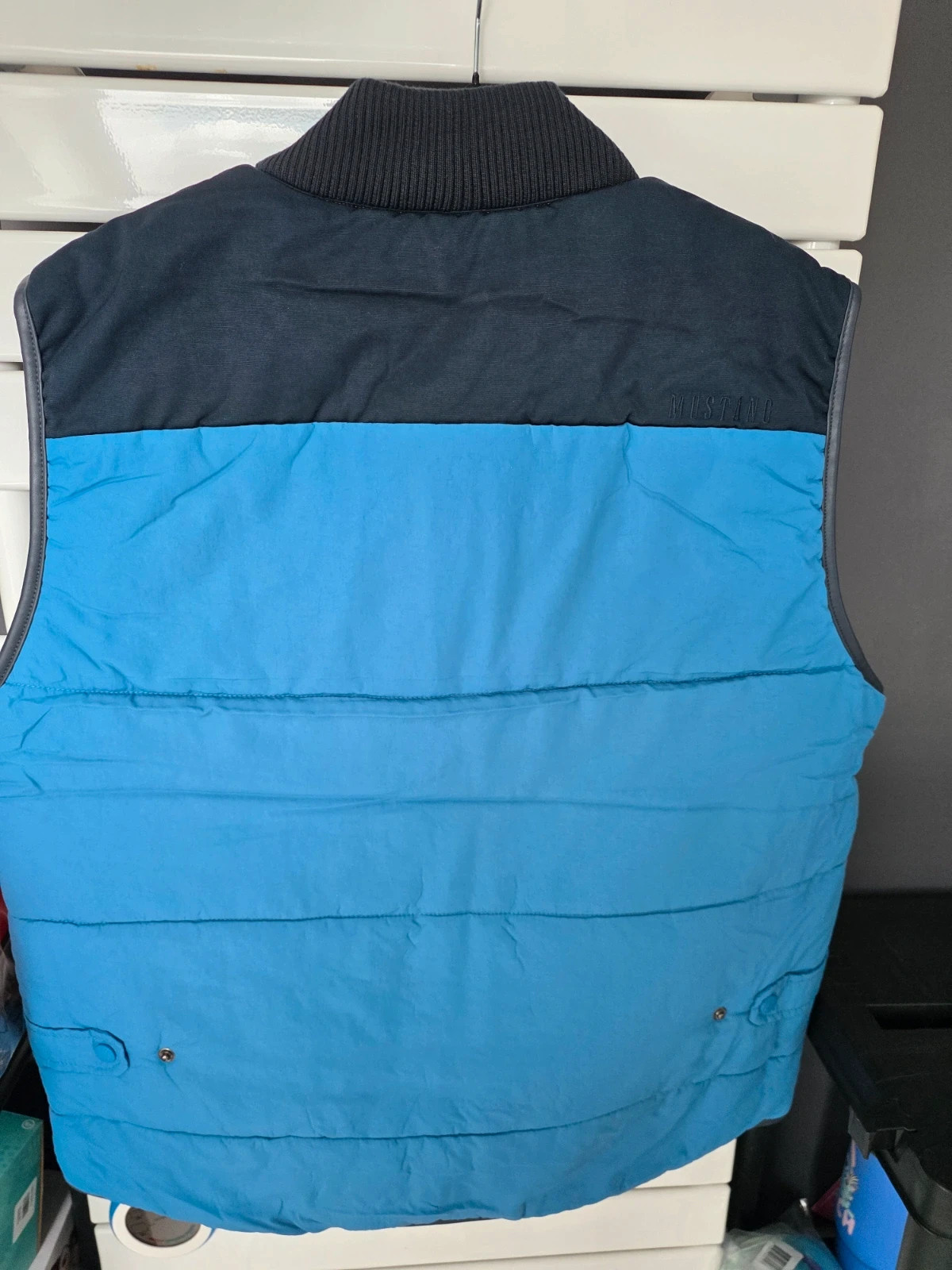 Doudoune sans Manches Homme Mustang Tricolore & Effet Moumoute Taille L Neuve avec étiquette – Mustang – taille L 4