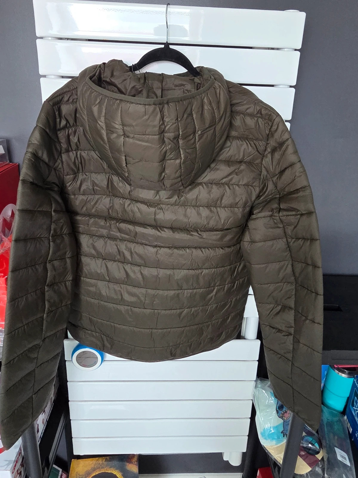 Doudoune Homme Legere a Capuche Only & Sons Vert Kaki Taille L Neuve avec etiquette – ONLY & SONS – taille L 4