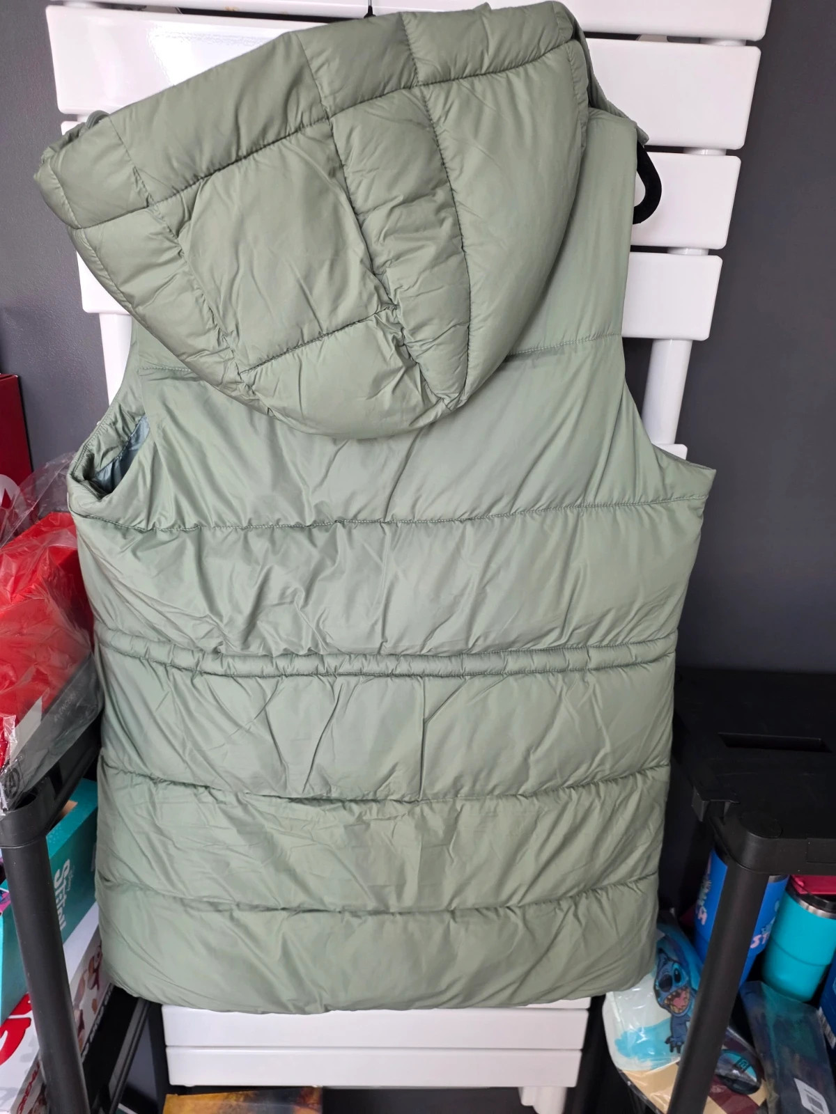 Doudoune Sans Manches Femme s.Oliver Vert Sauge / Kaki Taille 42 Neuve avec étiquette – s.Oliver – taille XL / 42 / 14 4