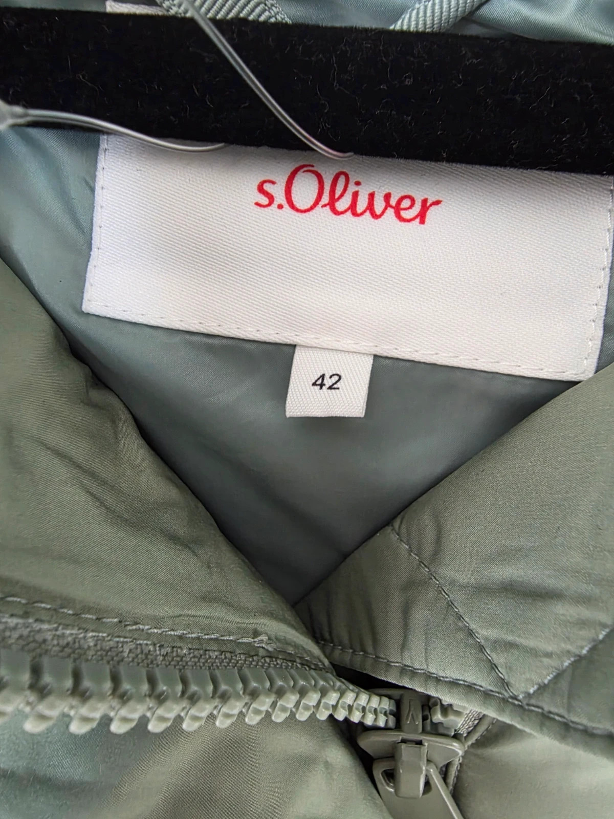 Doudoune Sans Manches Femme s.Oliver Vert Sauge / Kaki Taille 42 Neuve avec étiquette – s.Oliver – taille XL / 42 / 14 3