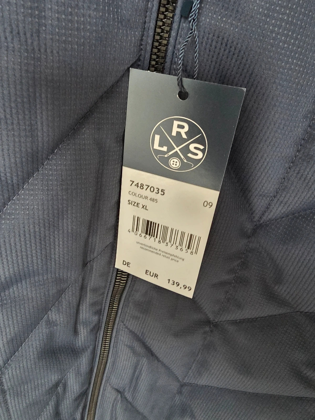 Veste / Doudoune Homme Lerros Bleu Marine Matelassée Taille XL Neuve avec étiquette – Lerros – taille XL 2