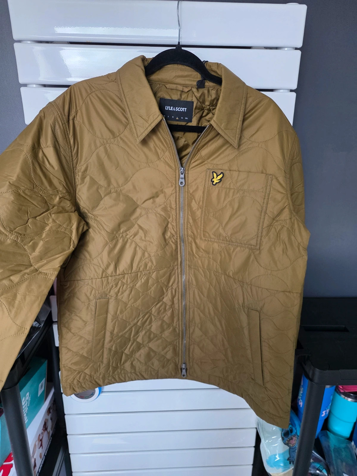 Surchemise / Veste Matelassée Homme Lyle & Scott Kaki / Olive Taille L Neuve avec étiquette – Lyle & Scott – taille L