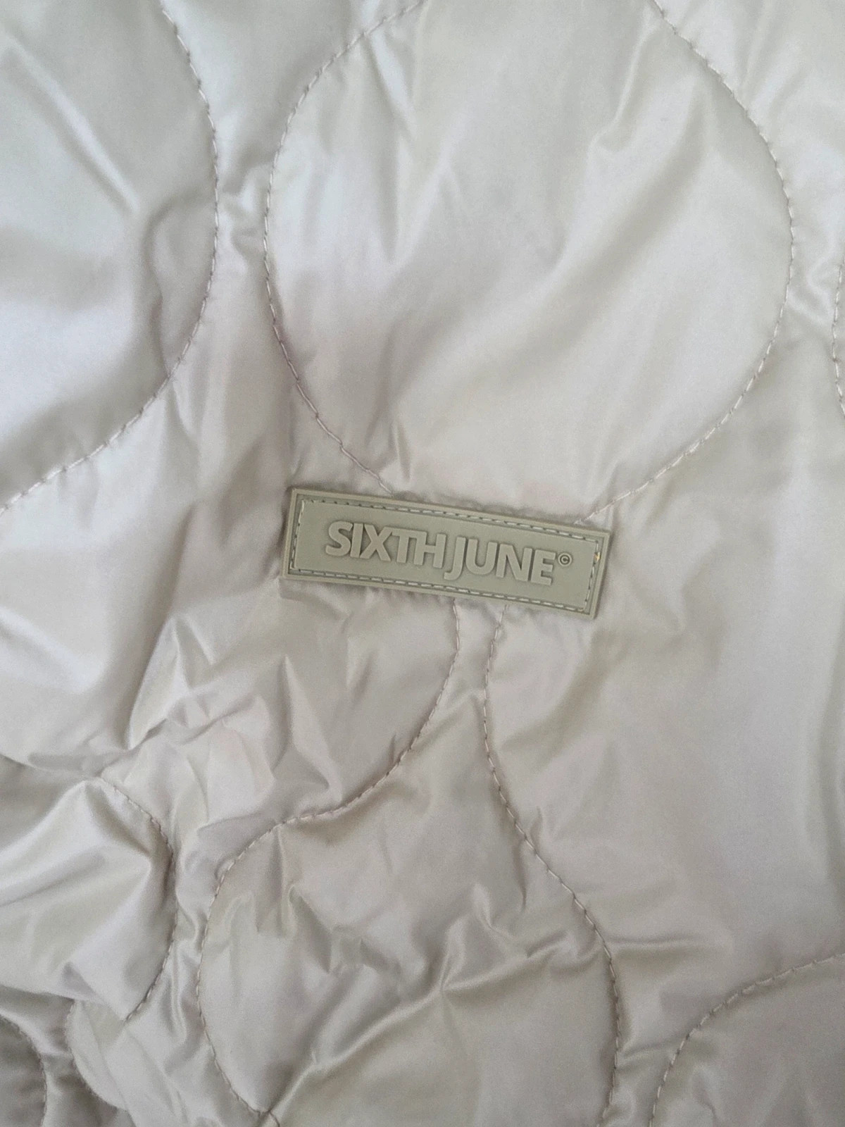 Veste matelassée Sixth June Beige Taille S Neuve avec étiquette – Sixth June – taille S 2