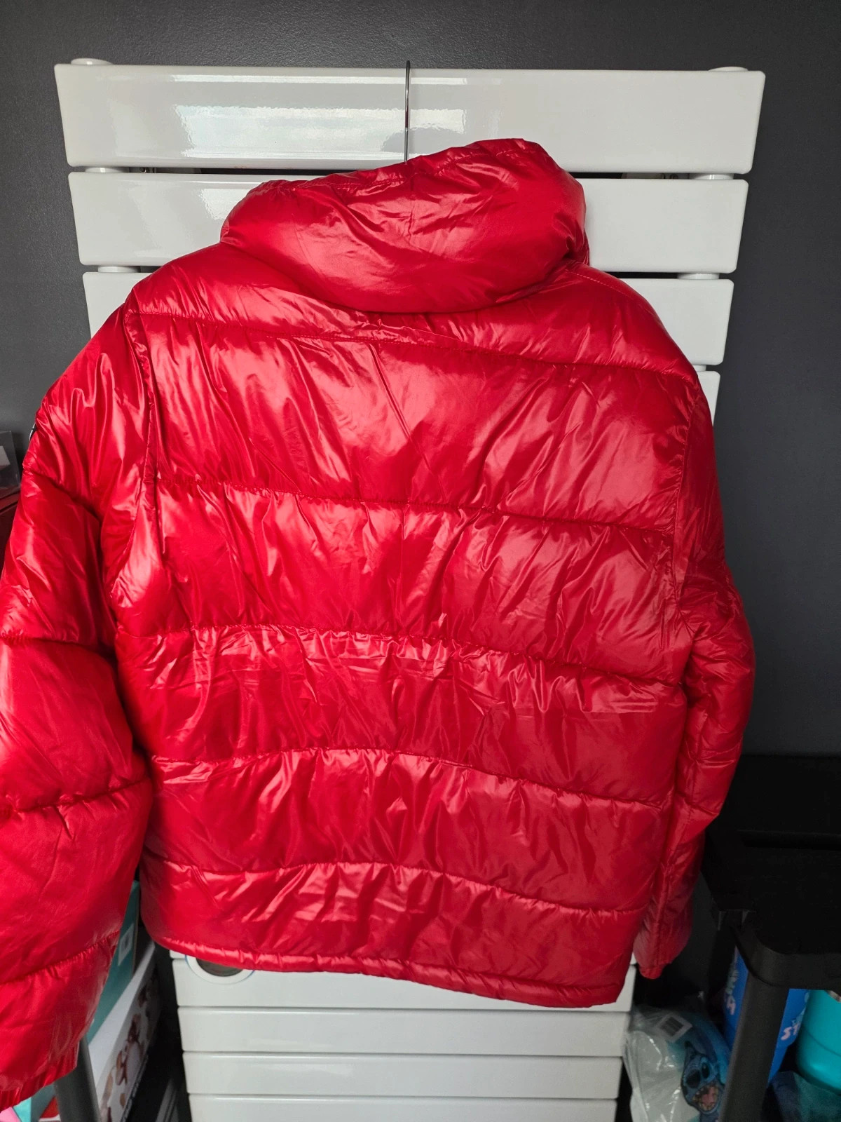 Doudoune matelassée Replay Rouge brillant Taille S Neuve avec étiquette – Replay – taille S / 36 / 8 4