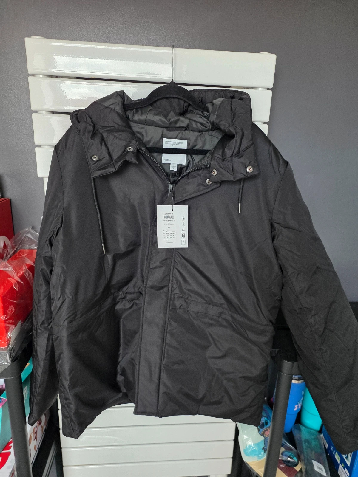 Parka / Doudoune Only & Sons Noire Taille XL Neuve avec étiquette