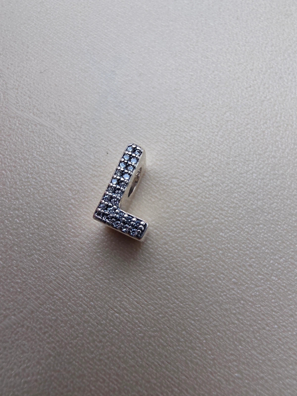 Charm lettre L argent 925 – Charm