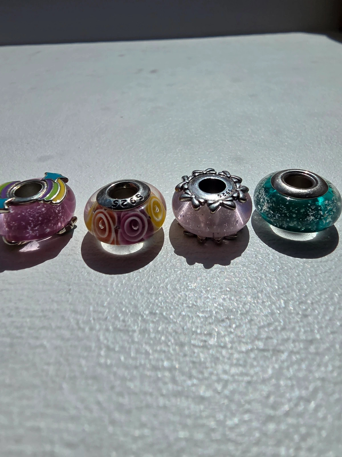 Chzrm verre breloque x4 – Charm 2