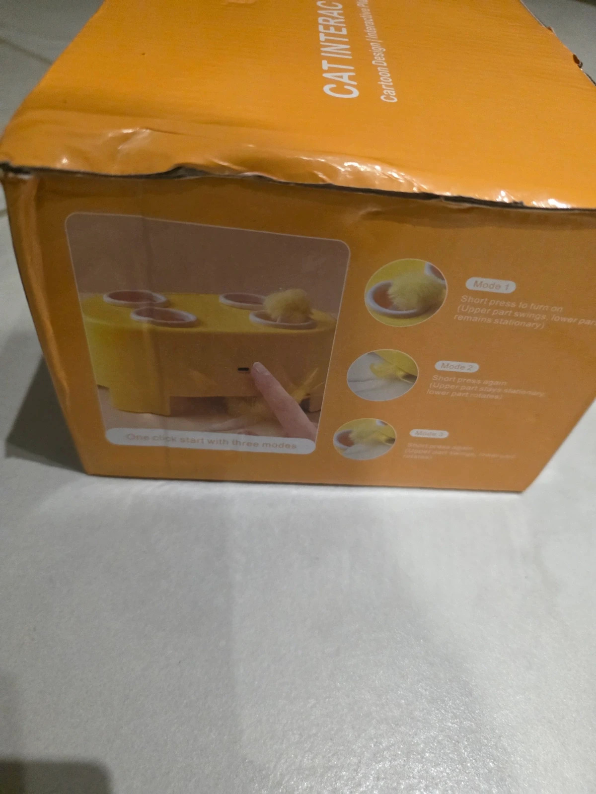 Jouet pour chat automatique vert 5
