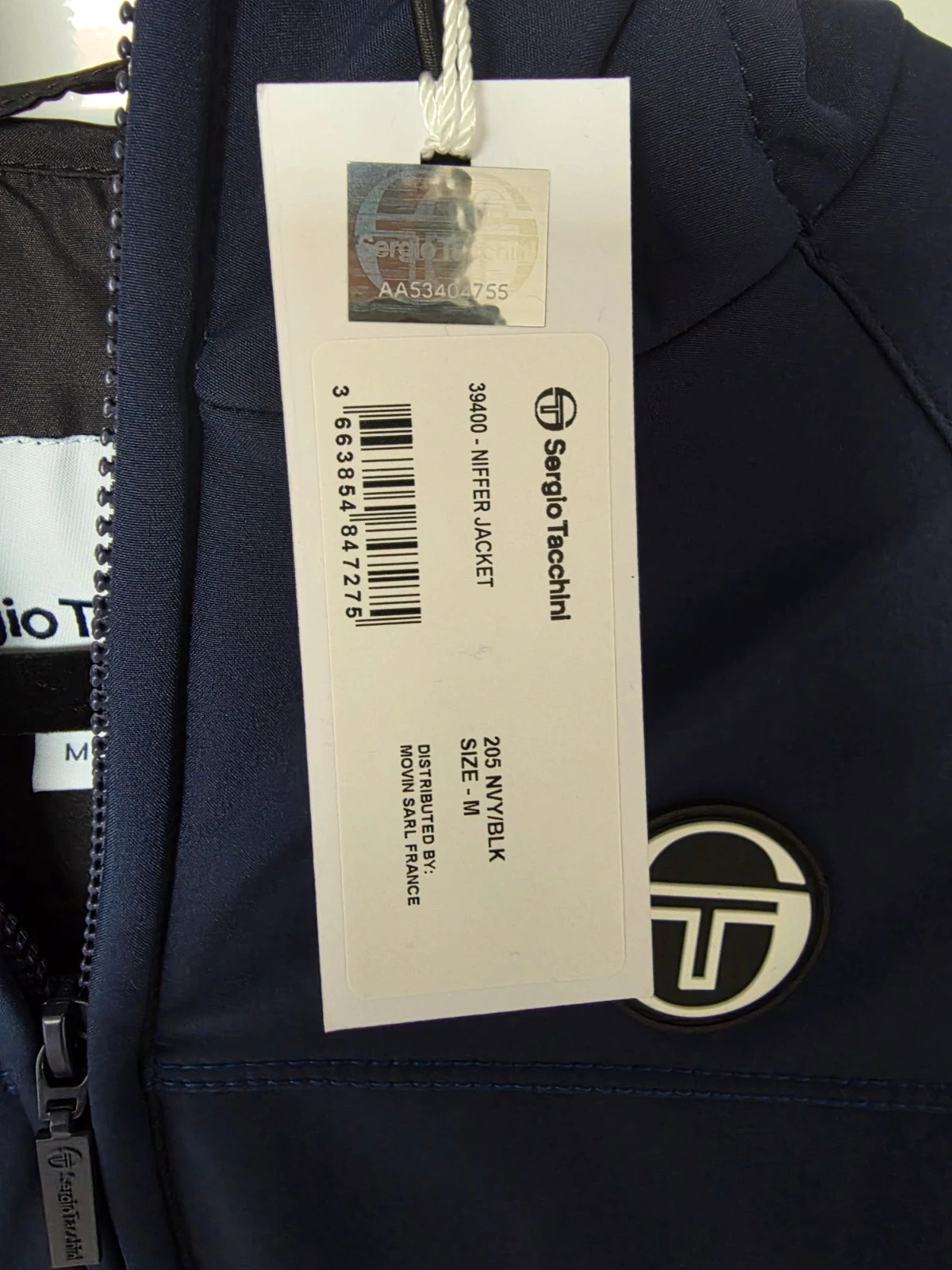 Veste Softshell à capuche Sergio Tacchini Bleu marine et noir Taille M – Sergio Tacchini – taille M 2