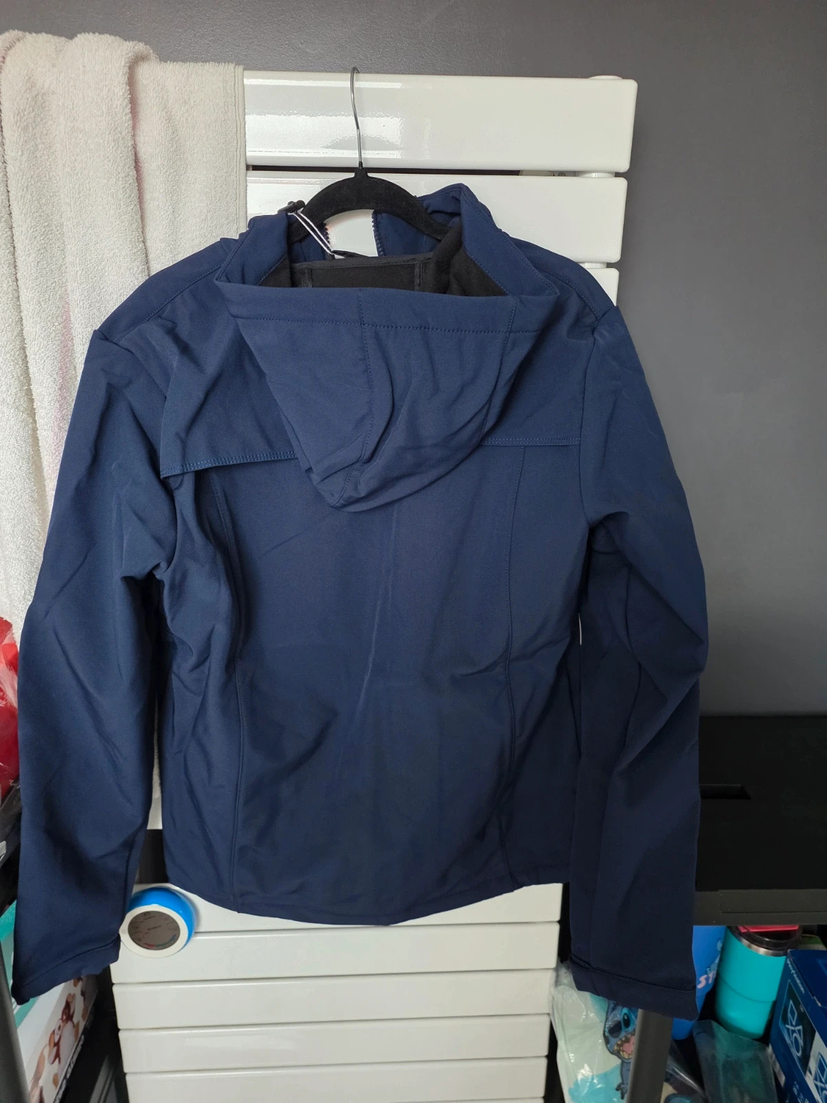 Veste Softshell à capuche Sergio Tacchini Bleu marine et noir Taille M – Sergio Tacchini – taille M 3