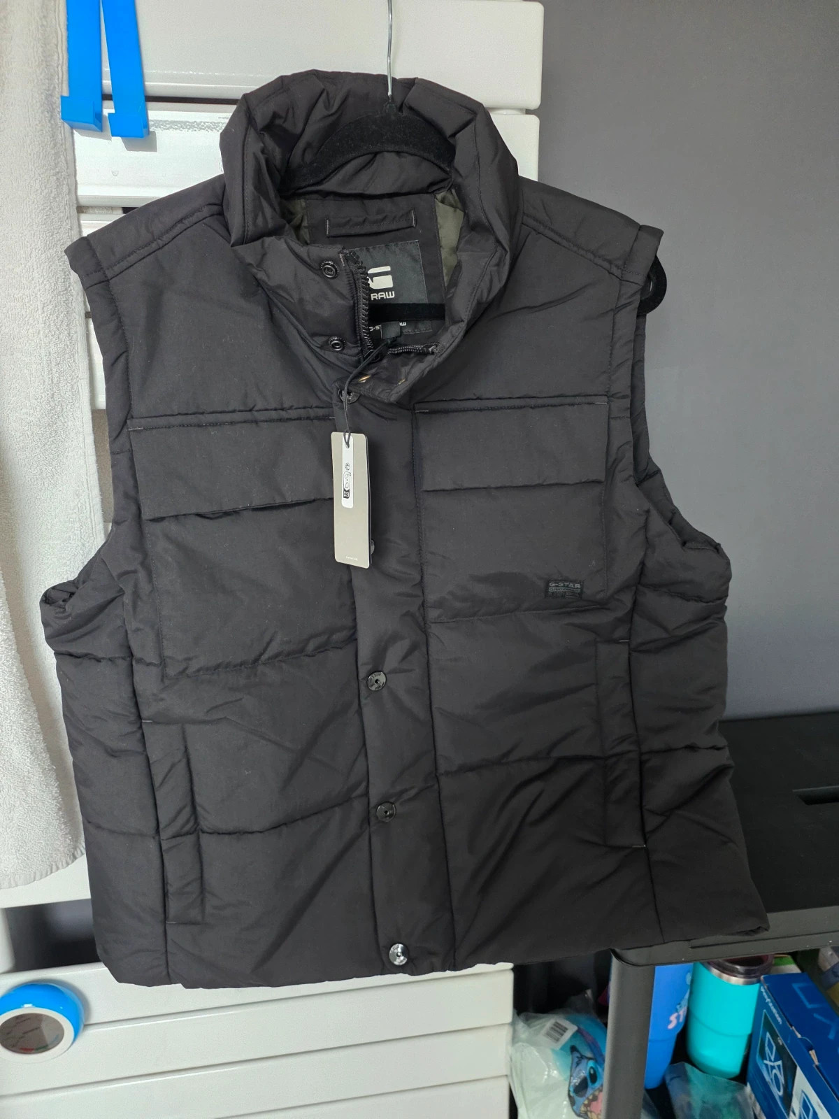 Doudoune sans manches G-Star RAW noire Taille XL