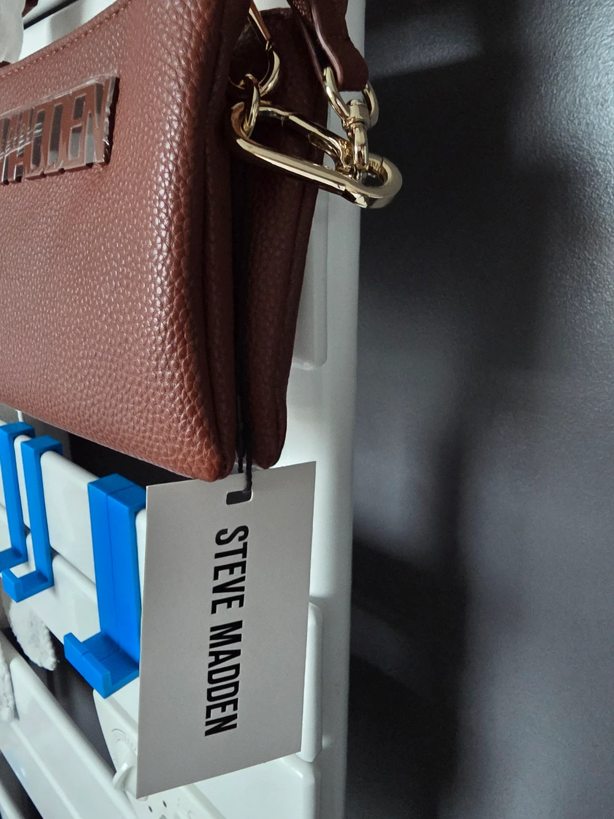 Sac pochette bandoulière Steve Madden marron Neuf avec étiquette – Steve Madden 3