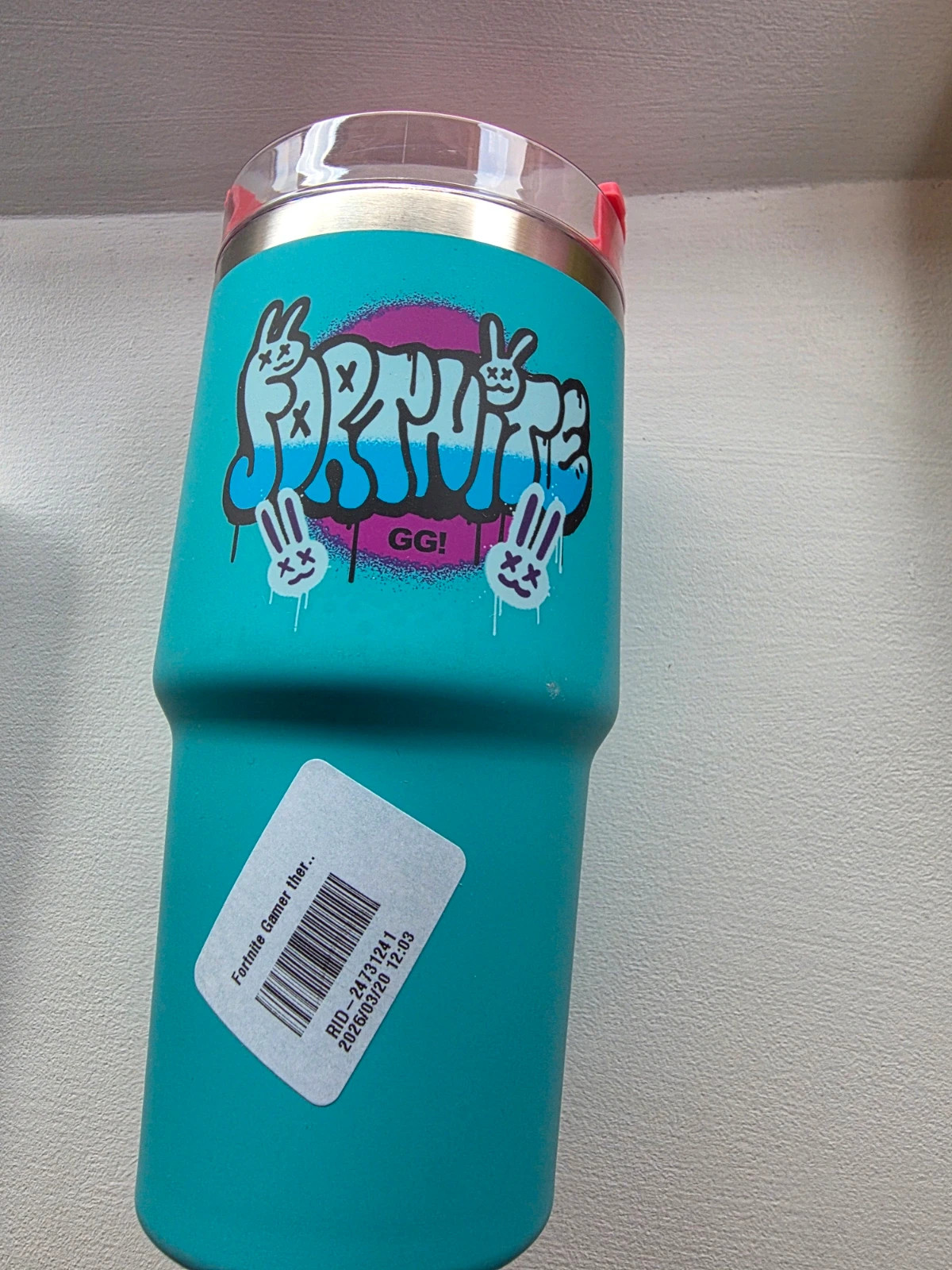 Grand Gobelet Isotherme / Tumbler Fortnite Llama NEUF - Inox