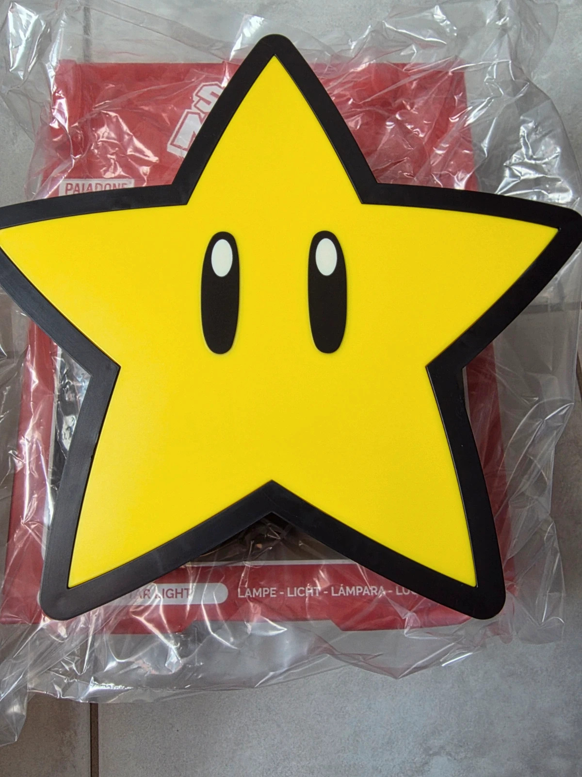Lampe Projecteur Super Star Mario Paladone NEUVE en Boîte (Super Star Light) – Super Mario 2
