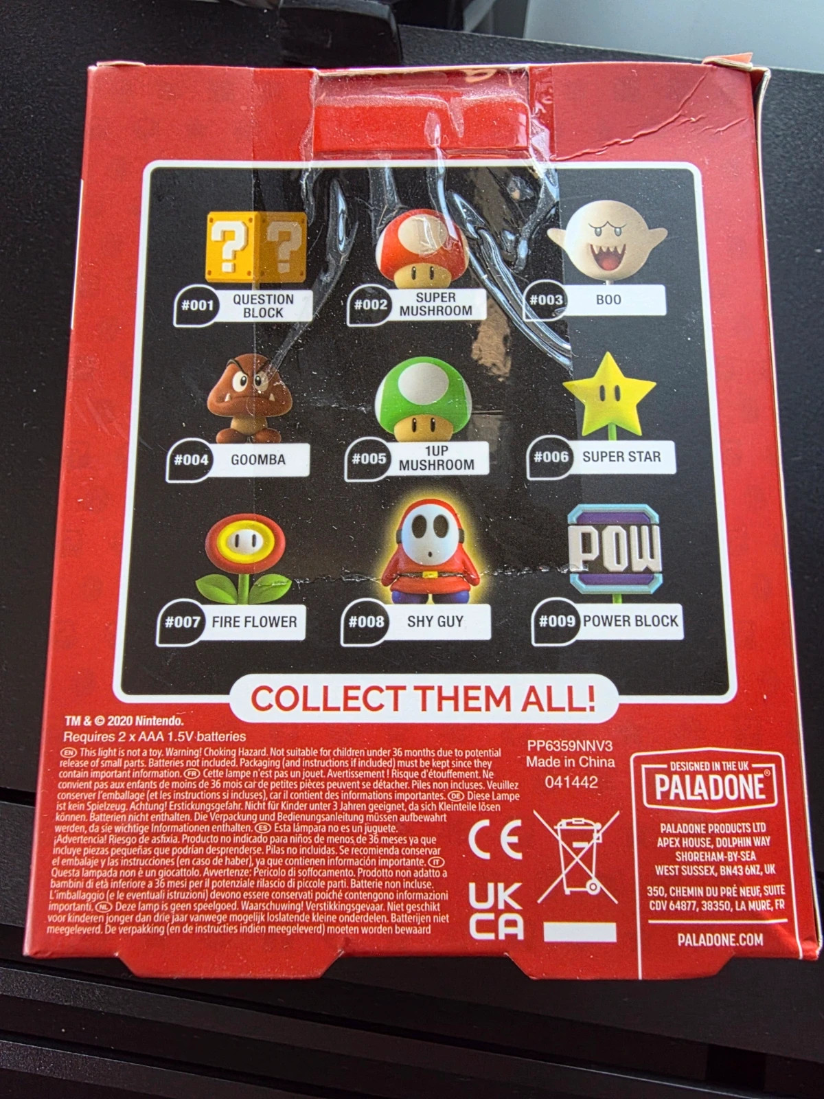 Tasse Mario avec changement couleur avec du liquide chaud – Super Mario 3