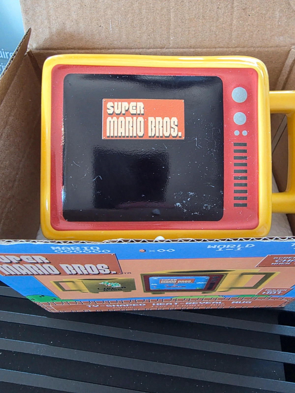 Tasse Mario avec changement couleur avec du liquide chaud – Super Mario 2