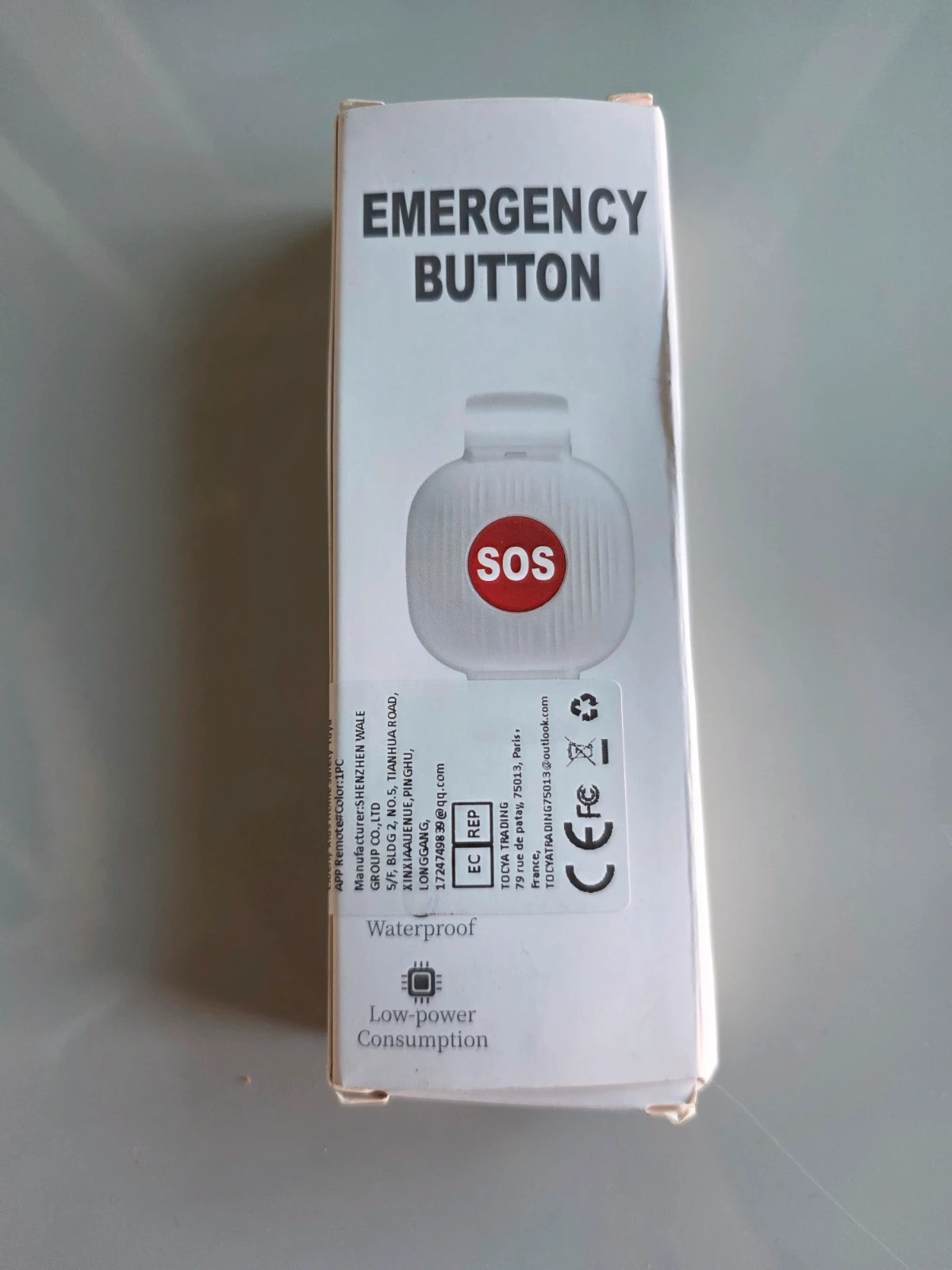 Bracelet sos connecté