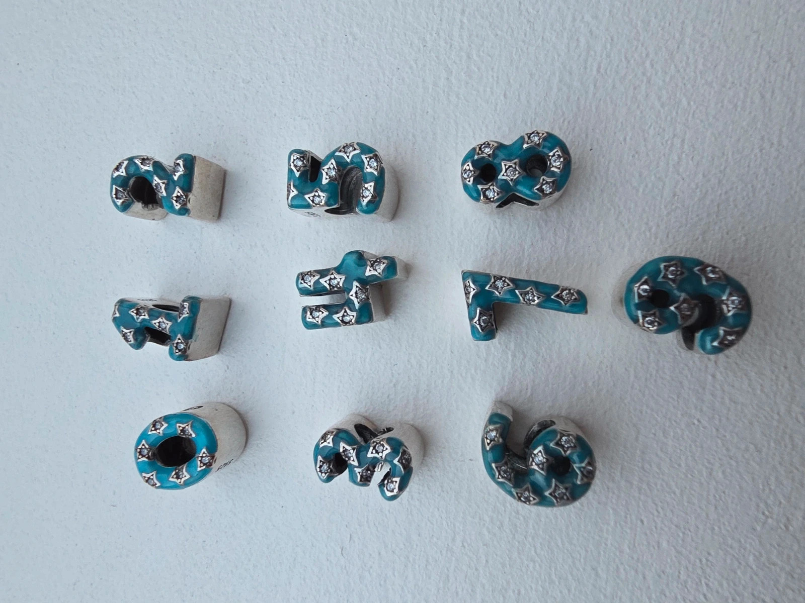 Charm numéro de 0 a 9 le lot – Charm 3